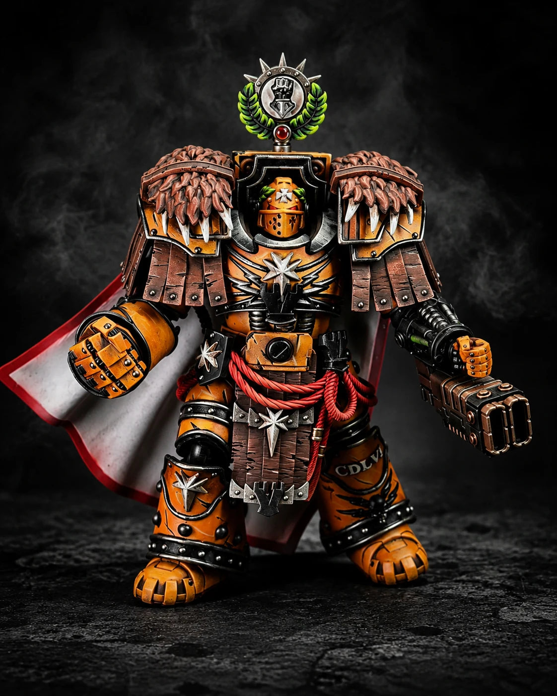 Imperial Fists Lord Castellan Evander Garrius – Black Bastion