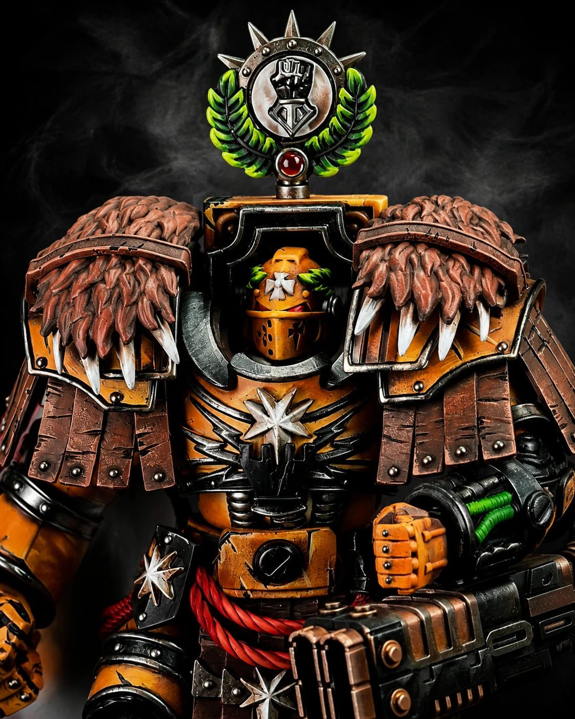 Imperial Fists Lord Castellan Evander Garrius – Black Bastion
