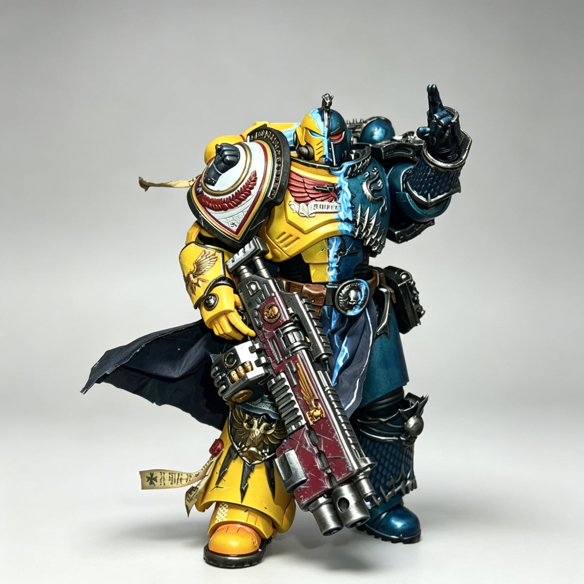 Alpha Legion Imperial Fists Disguise Shift 1/18 Scale Custom Action Figure