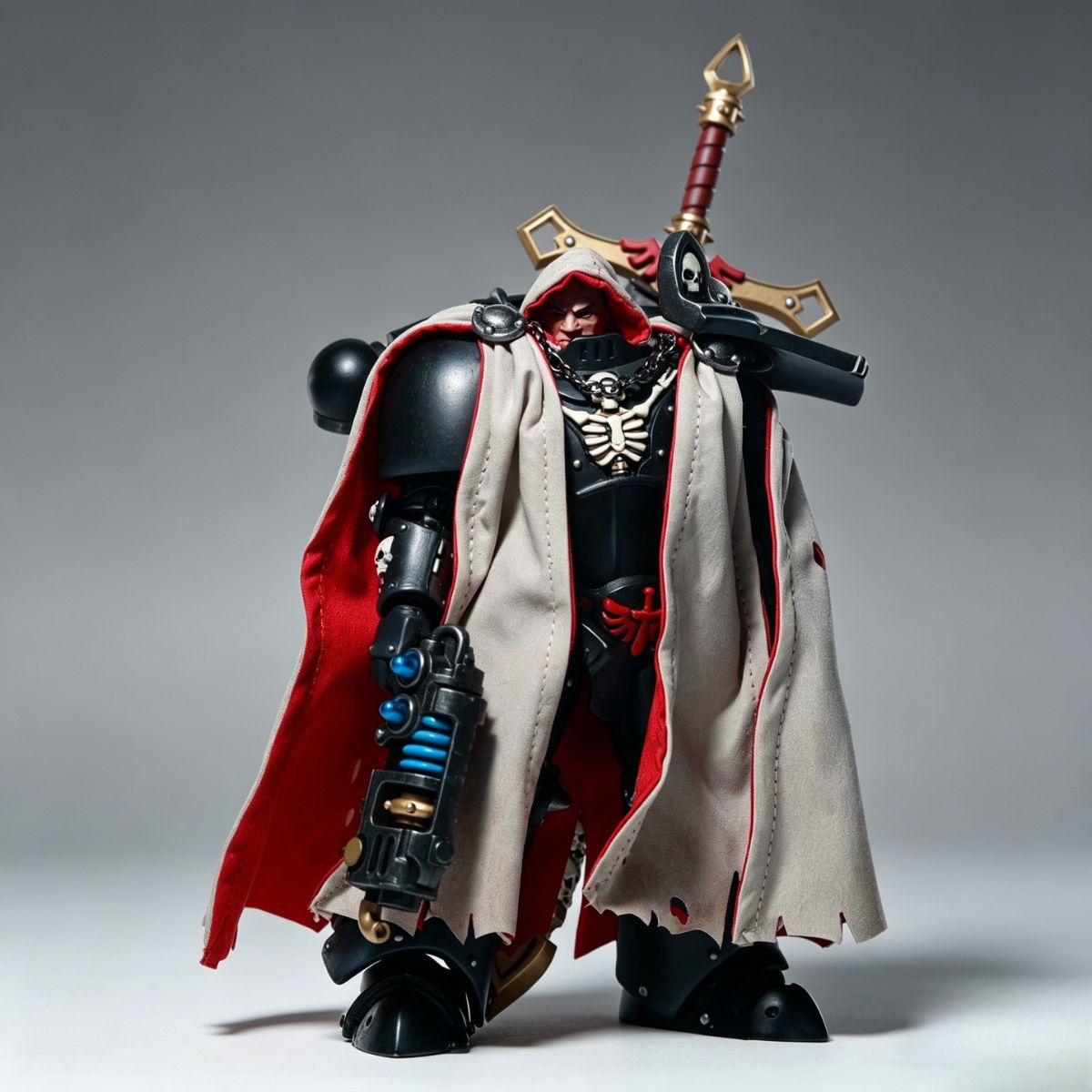 Chaos Space Marine Cypher Cloak – Upgrade Part - Image 2
