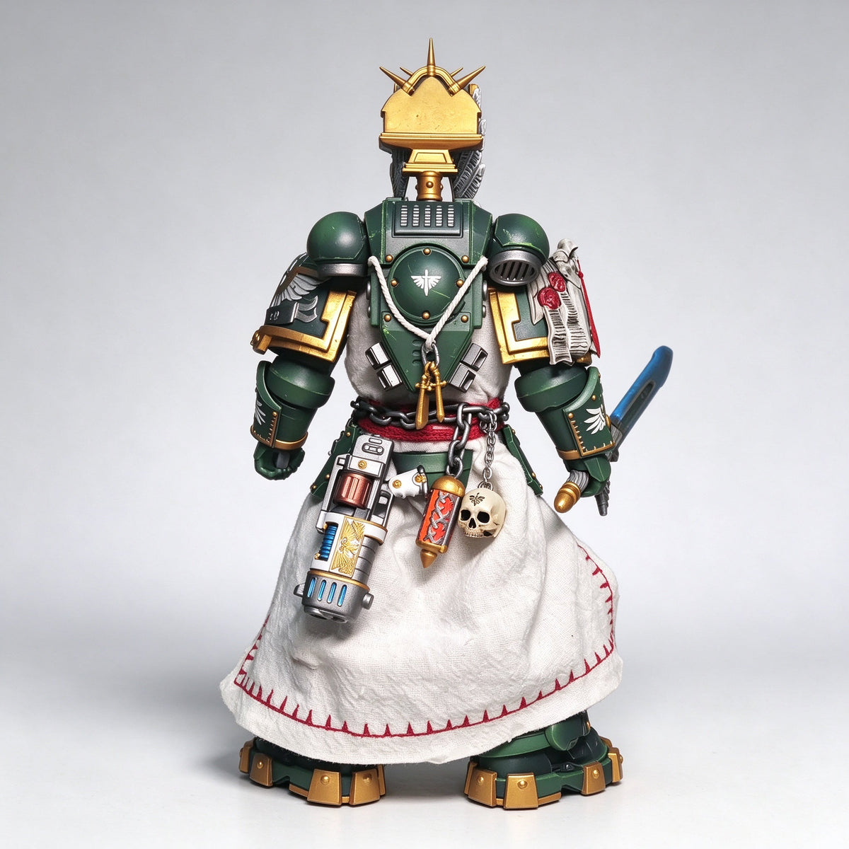 Custom 1/18 Dark Angels Company Champion (Heavenblade & Relic Shield) - Image 4
