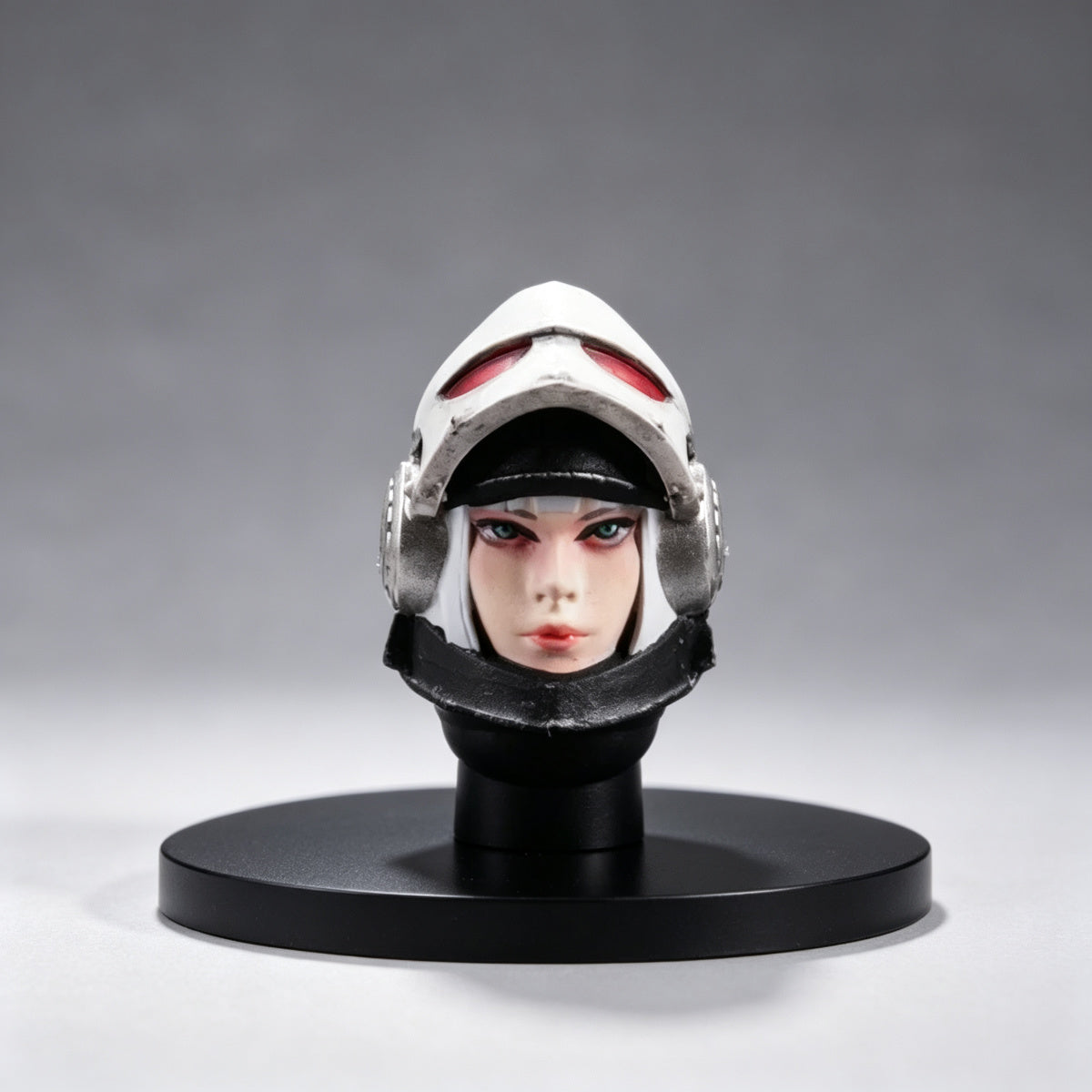 Custom Adepta Sororitas Head Sculpt - Open Helmet Visor