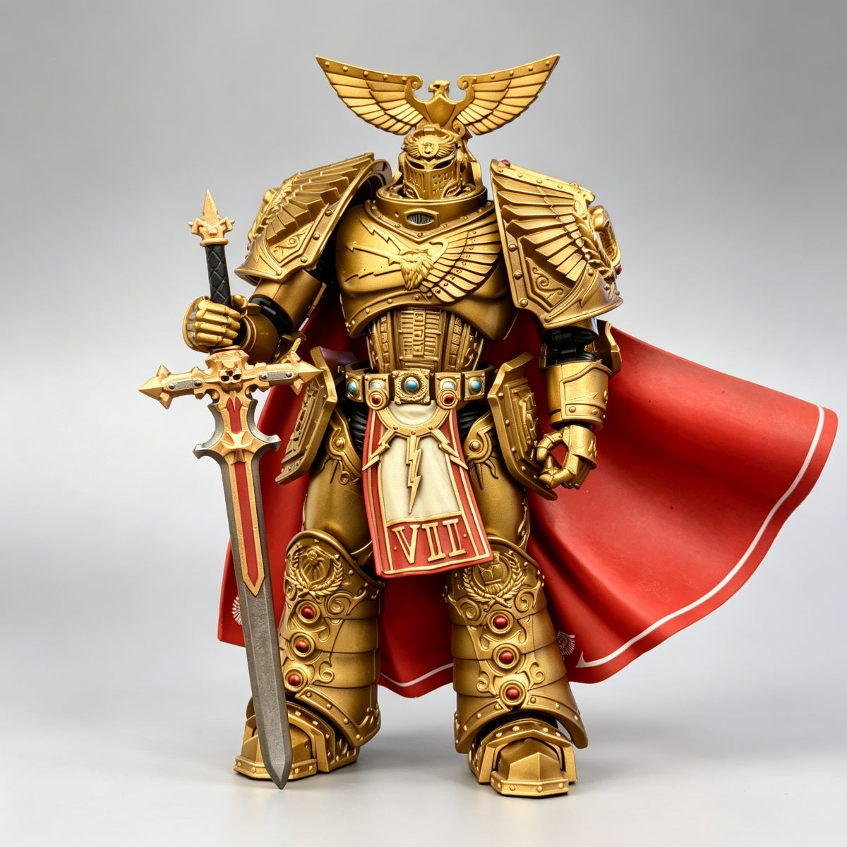 Custom Adeptus Custodes Relic Greatsword - 1/18 Action Figure Weapon Upgrade Custom Constantin Valdor Apollonian Greatsword for 1/18 Action Figures - Image 2