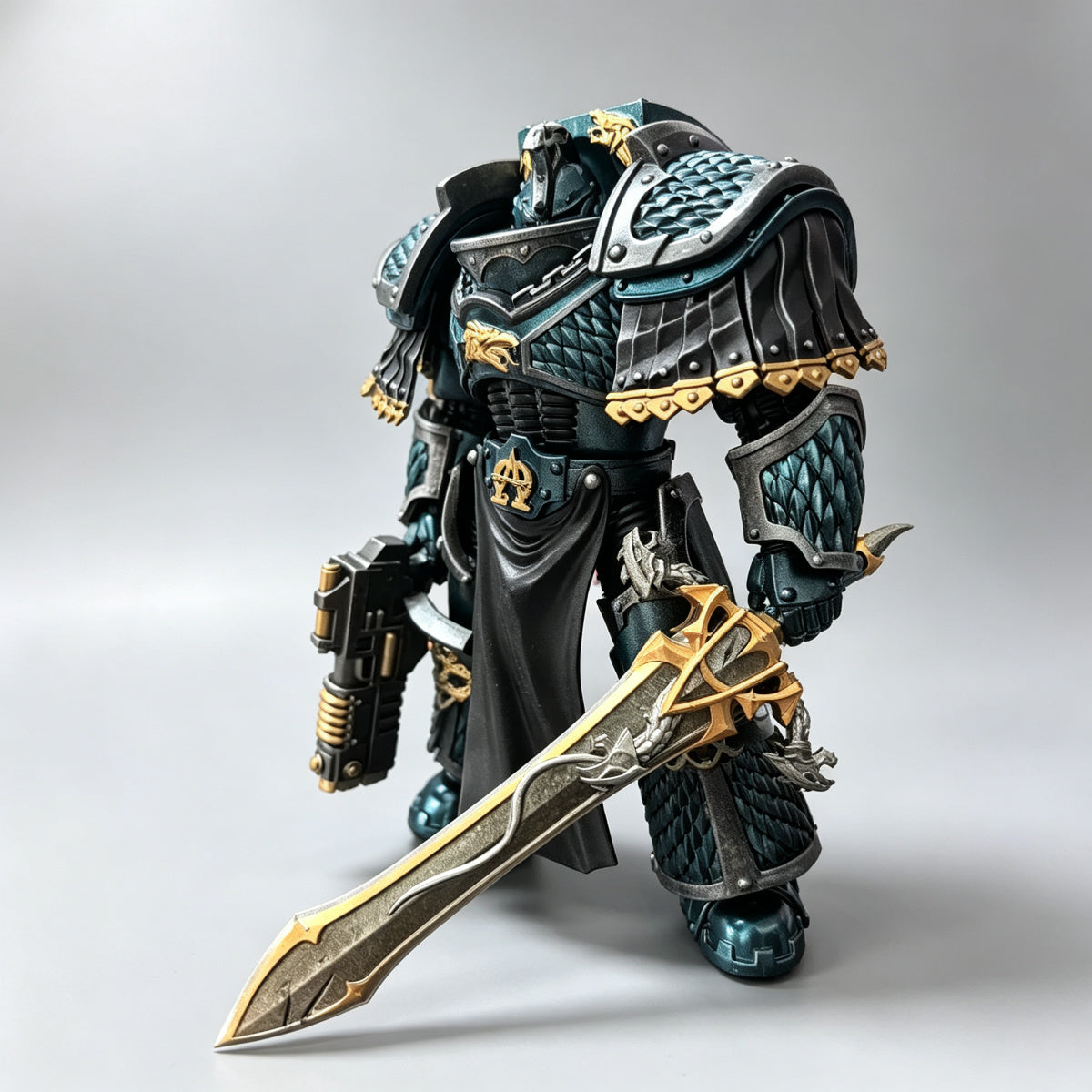 Custom Alpha Legion Alpharius "The Pale Blade" Sword - 1/18 Action Figure Weapon Upgrade - Image 2
