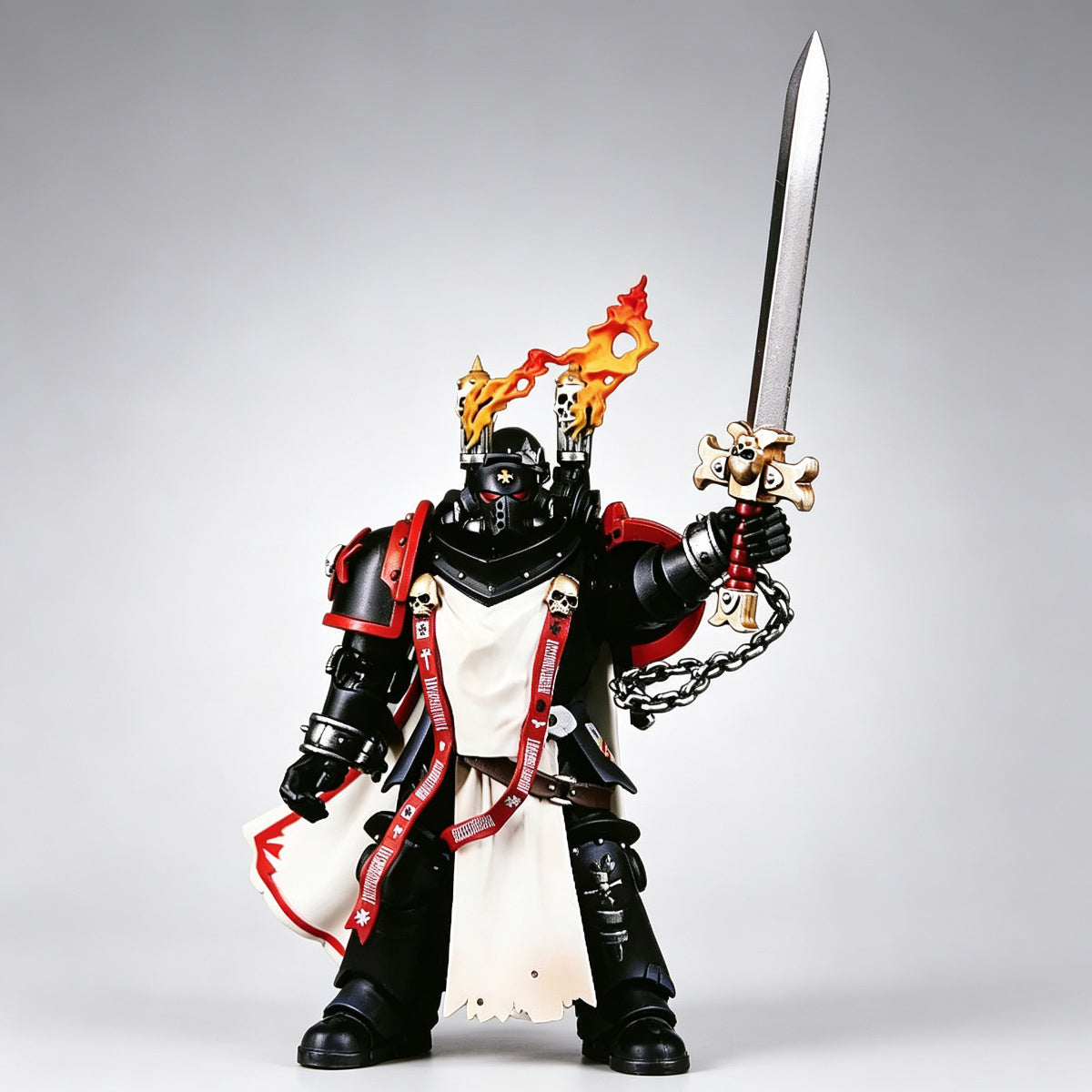 Custom Black Templars Power Pack - Flaming Torch & Relic Tome - Image 5