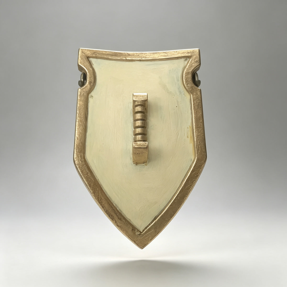 Custom Black Templars Shield - Bronze Maltese Cross & Chains - Image 3