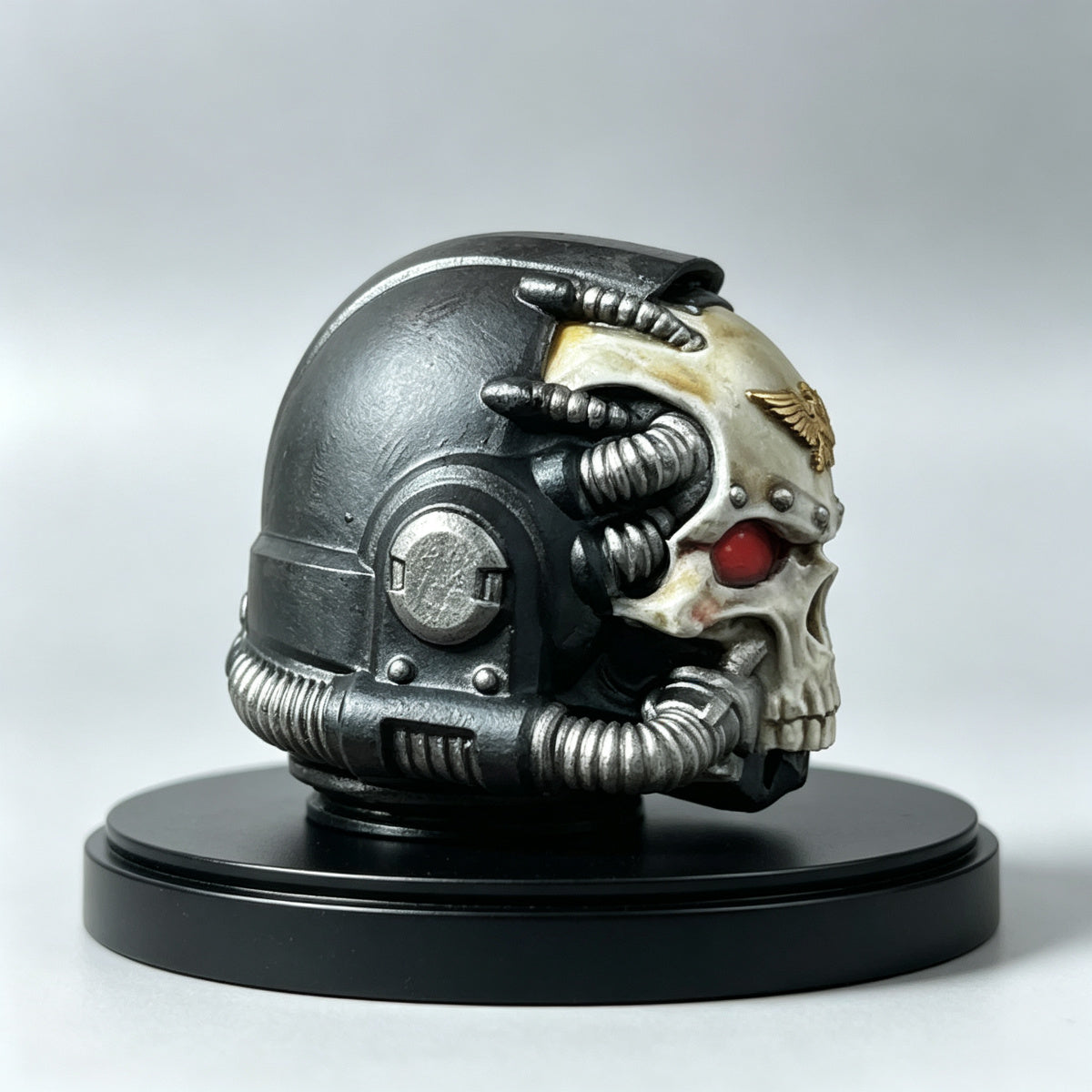 Custom Chaplain Terminator Skull Helmet - 1/18 Action Figure Upgrade - Image 2