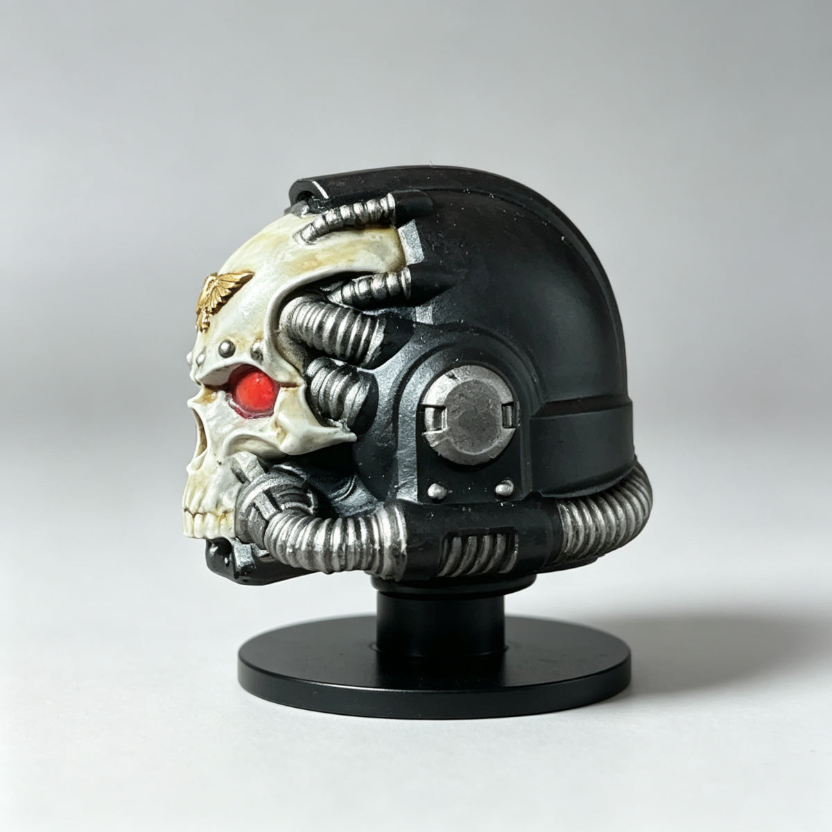 Custom Chaplain Terminator Skull Helmet - 1/18 Action Figure Upgrade - Image 3