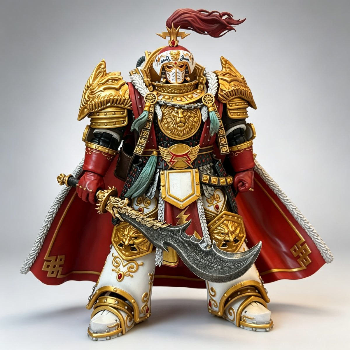 Custom Dragon Guan Dao Curved Power Blade - 1/18 Action Figure Weapon Upgrade - Image 3