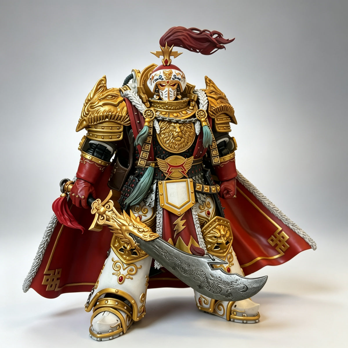Custom Dragon Guan Dao Curved Power Blade - 1/18 Action Figure Weapon Upgrade - Image 4