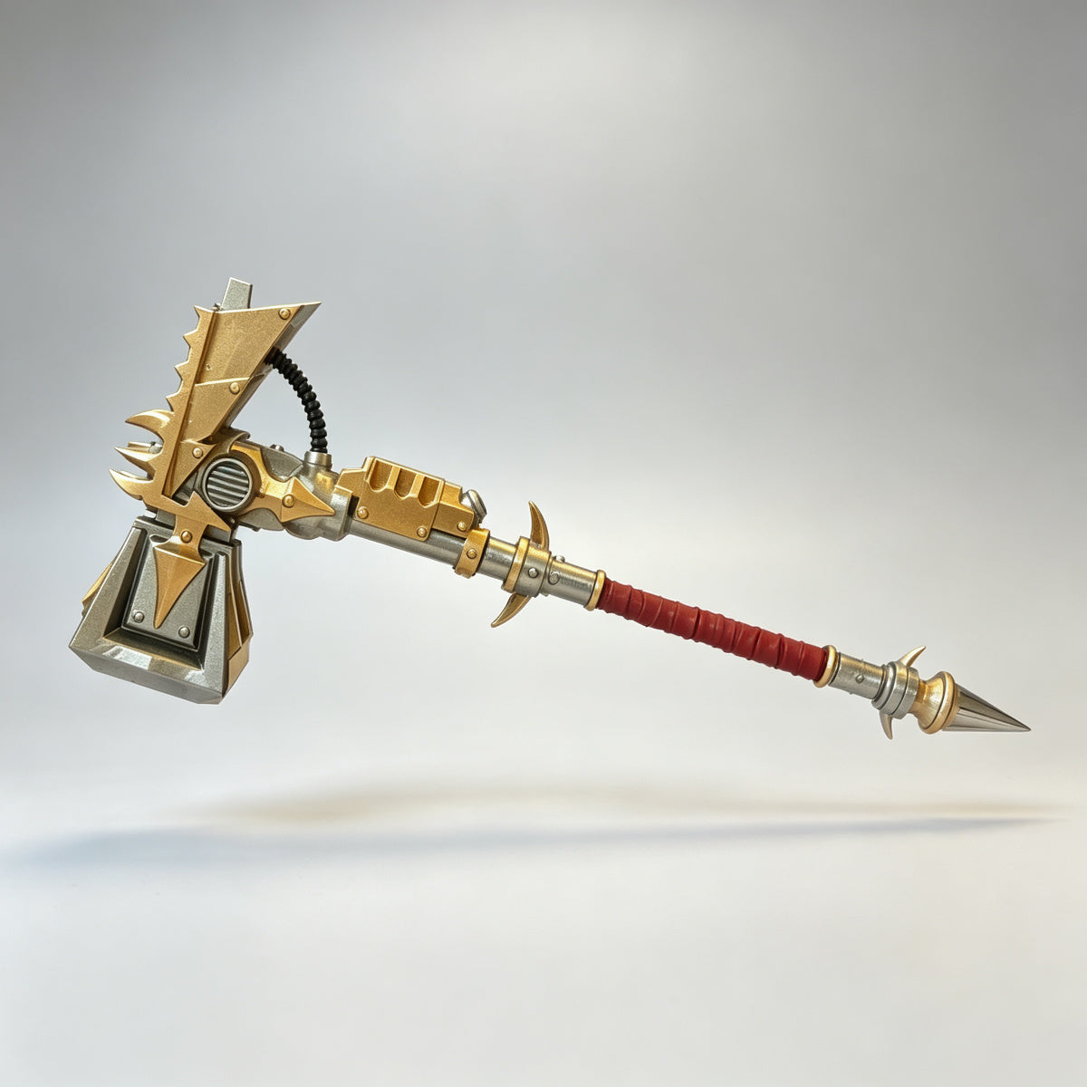 Custom Iron Warriors Perturabo Heavy Relic Hammer - 1/18 Action Figure Weapon Upgrade - Image 2