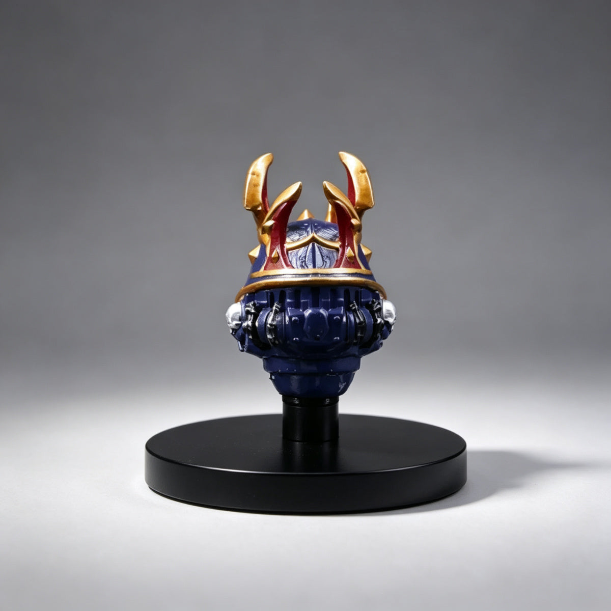 Custom Night Lords Helmet - Gold Bat Crest & Face Mask - Image 4