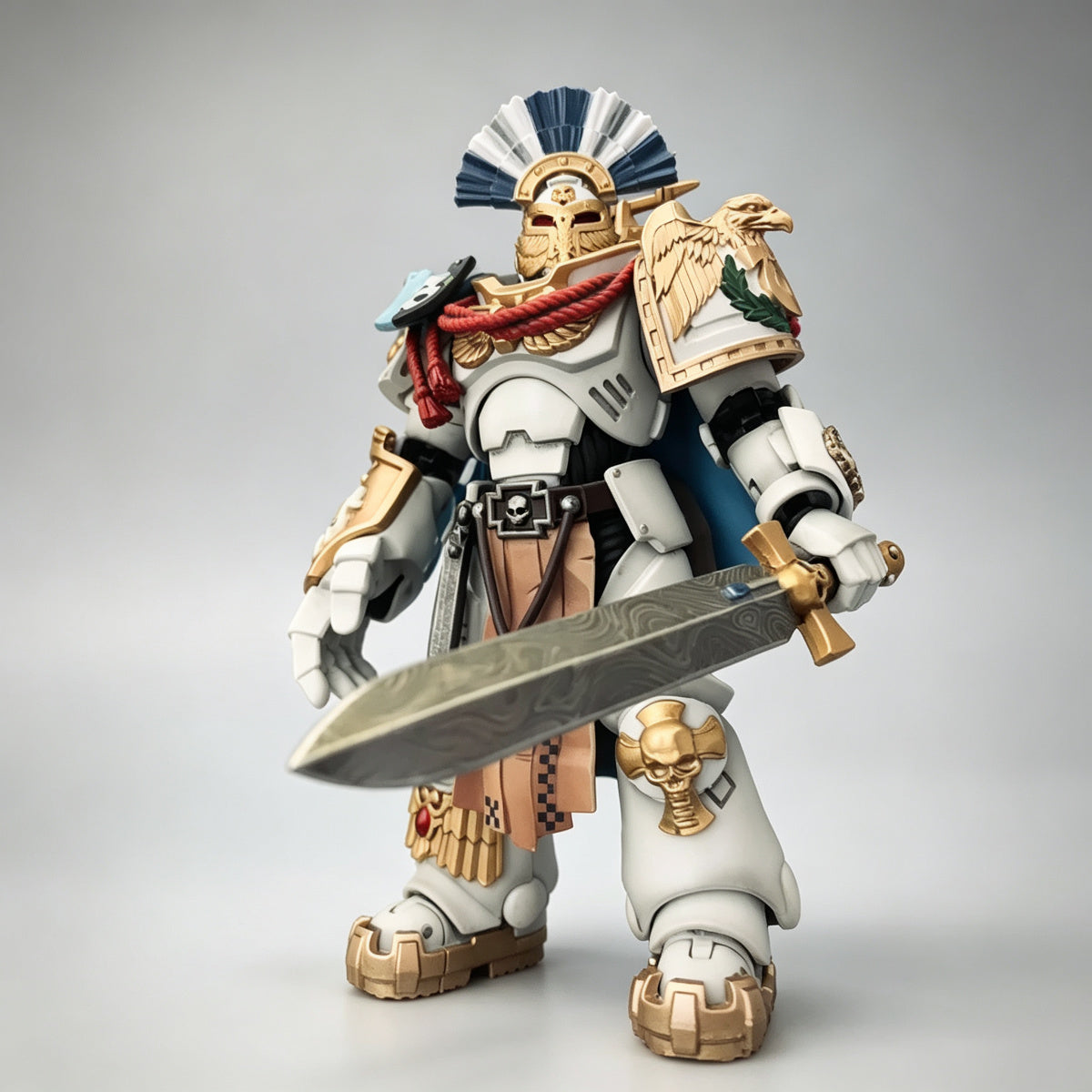 Custom Space Marine Damascus Power Sword - 1/18 Action Figure Weapon Upgrade - Image 3