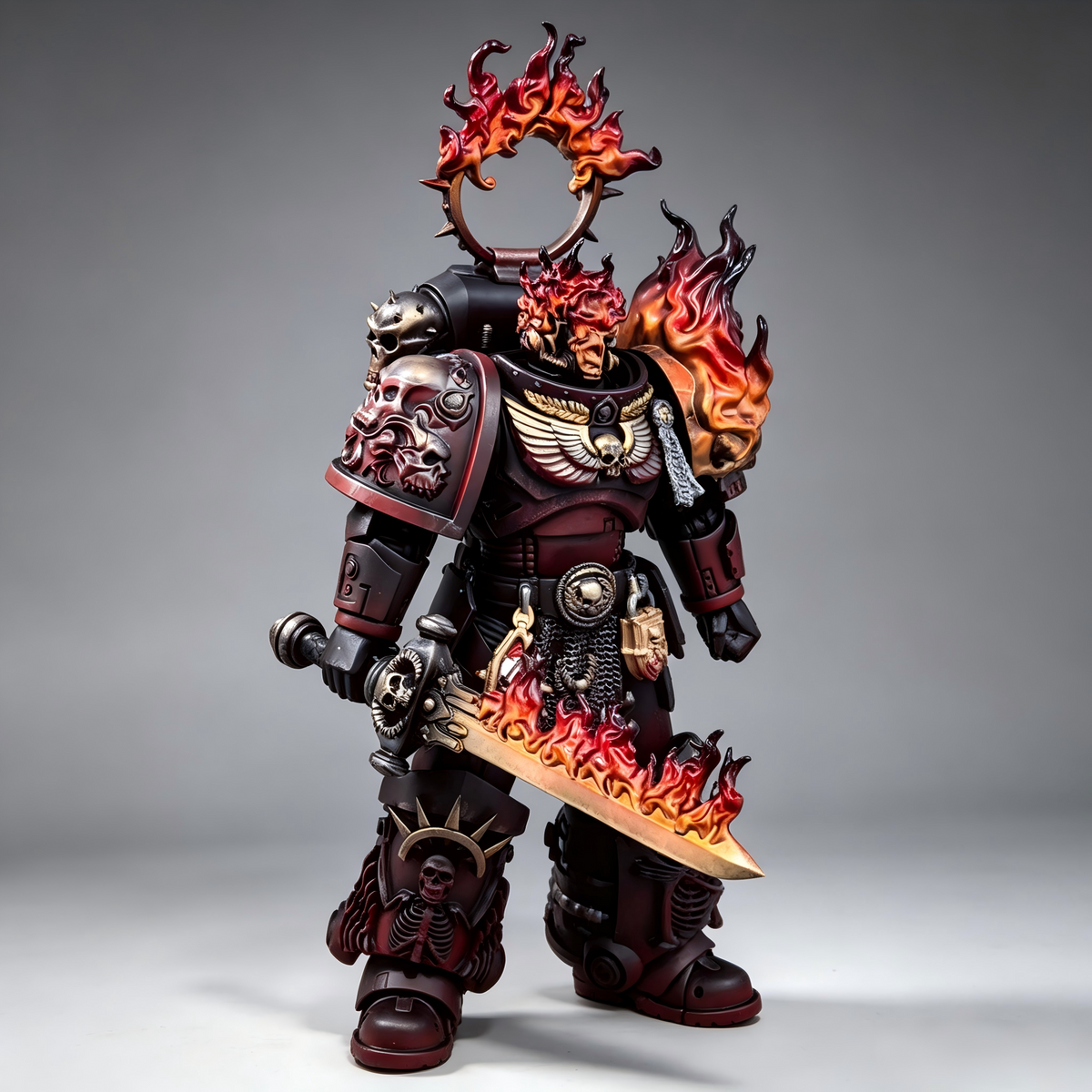 The Damned Legion Spectral Flame Warrior (1/18) - Limited Edition