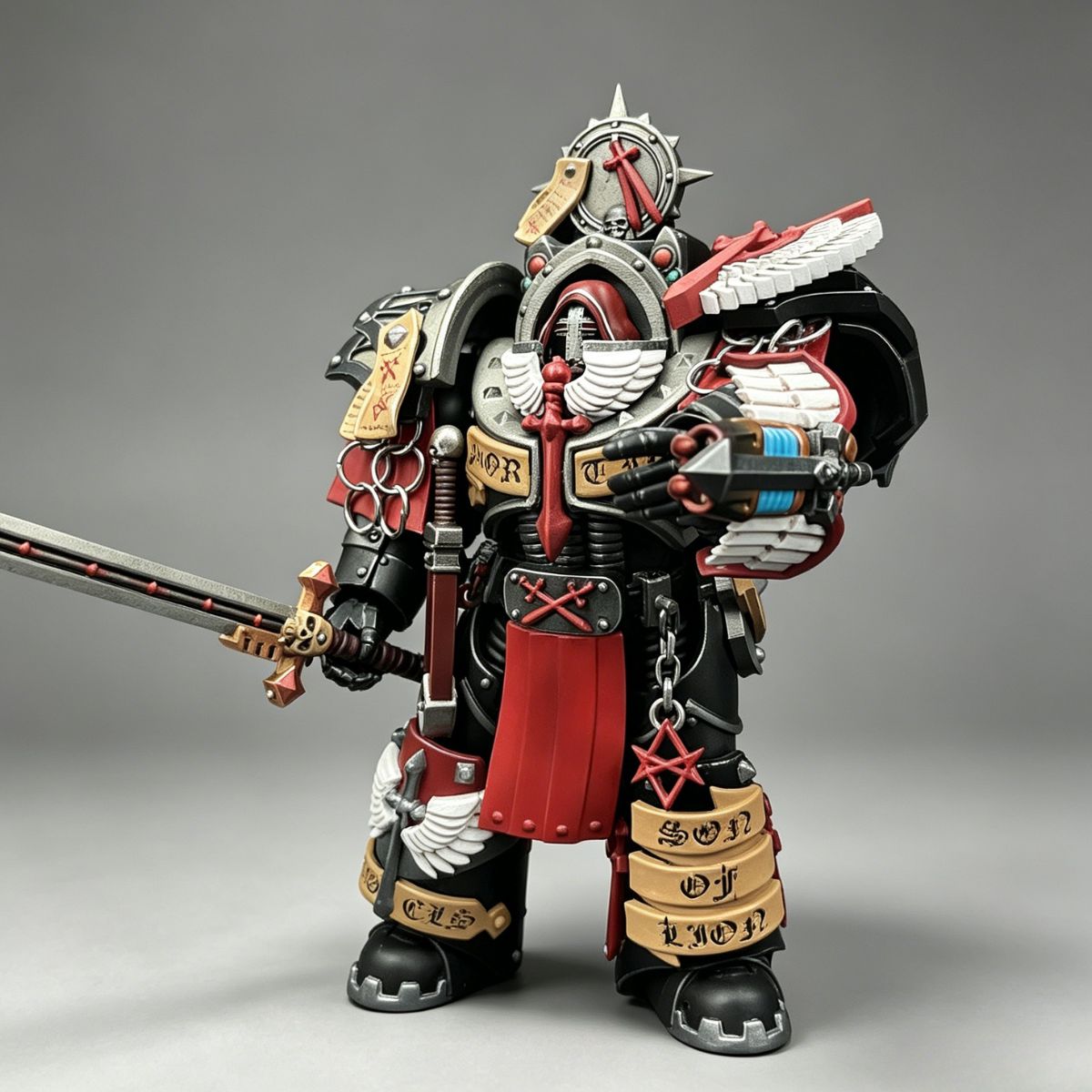 Dark Angels Inner Circle Knights Terminator – Custom Repaint - Image 2