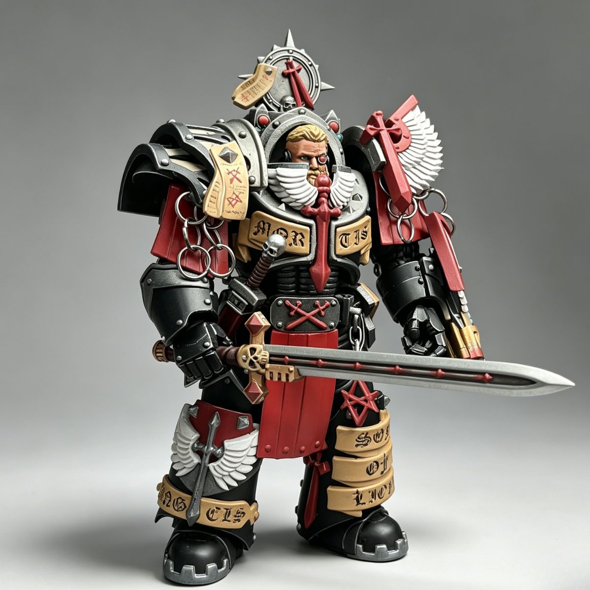 Dark Angels Inner Circle Knights Terminator – Custom Repaint - Image 3