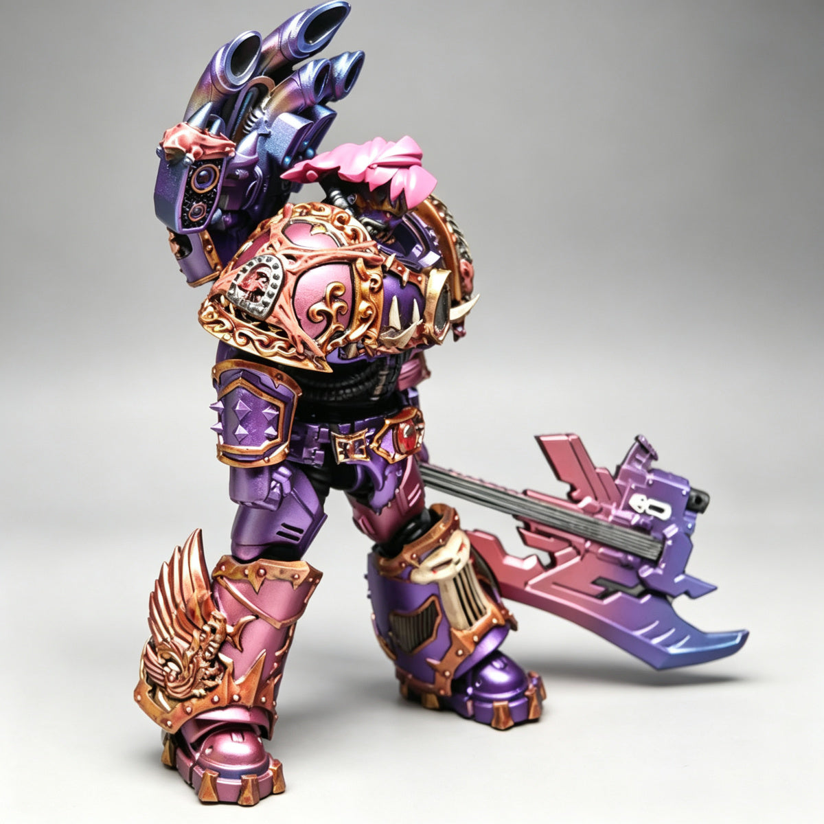Emperor's Children Noise Marine 1/18 Scale Custom Action Figure - Image 2