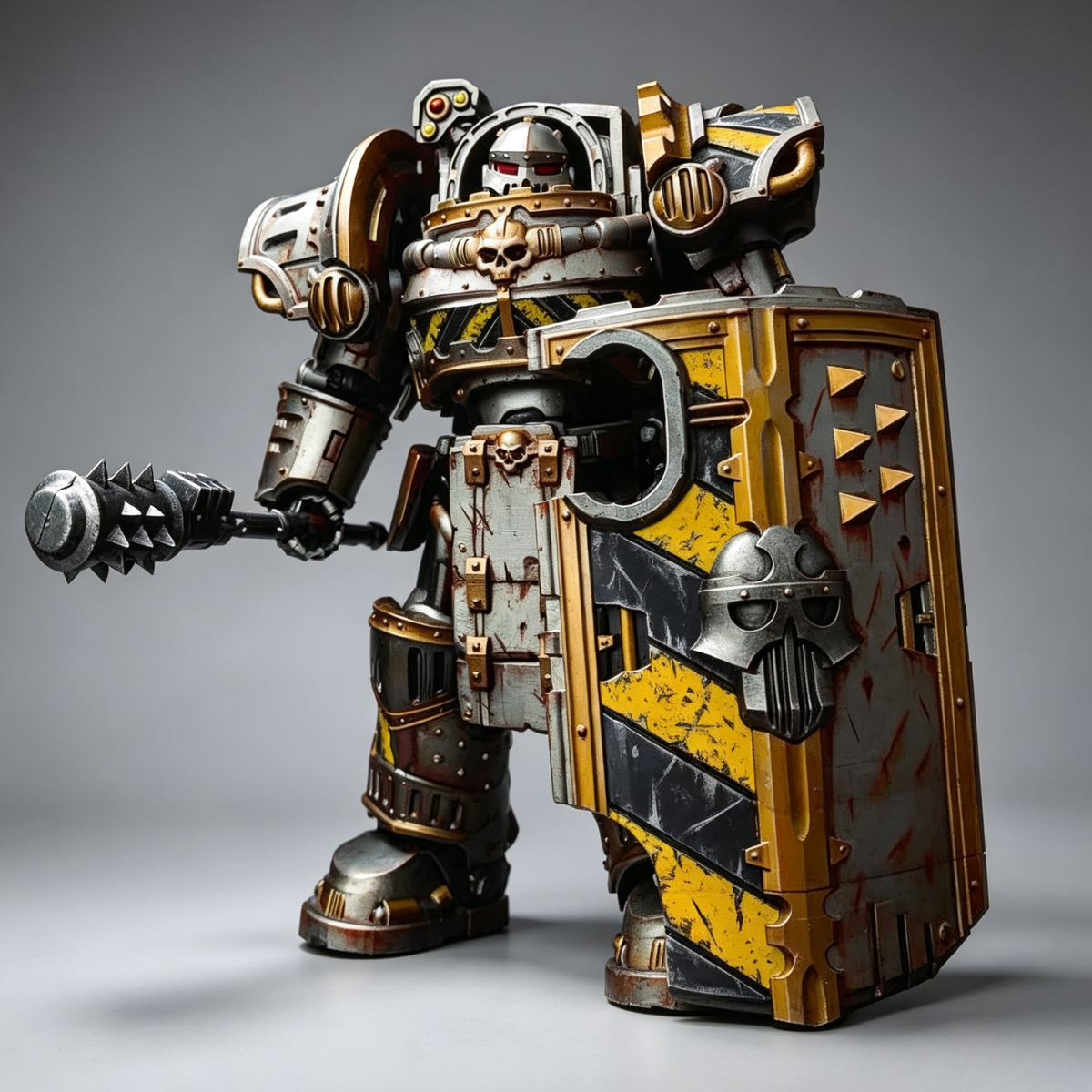 Iron Warriors Bastion Warden – Custom Painted Figure