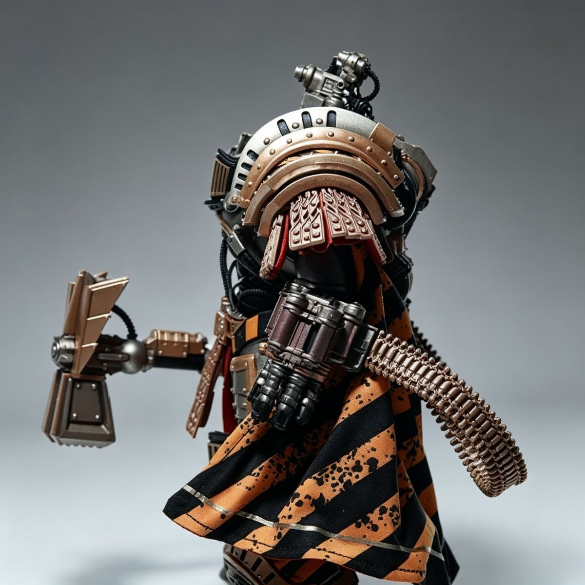 Iron Warriors Perturabo Primarch Cloak – Upgrade Part - Image 3