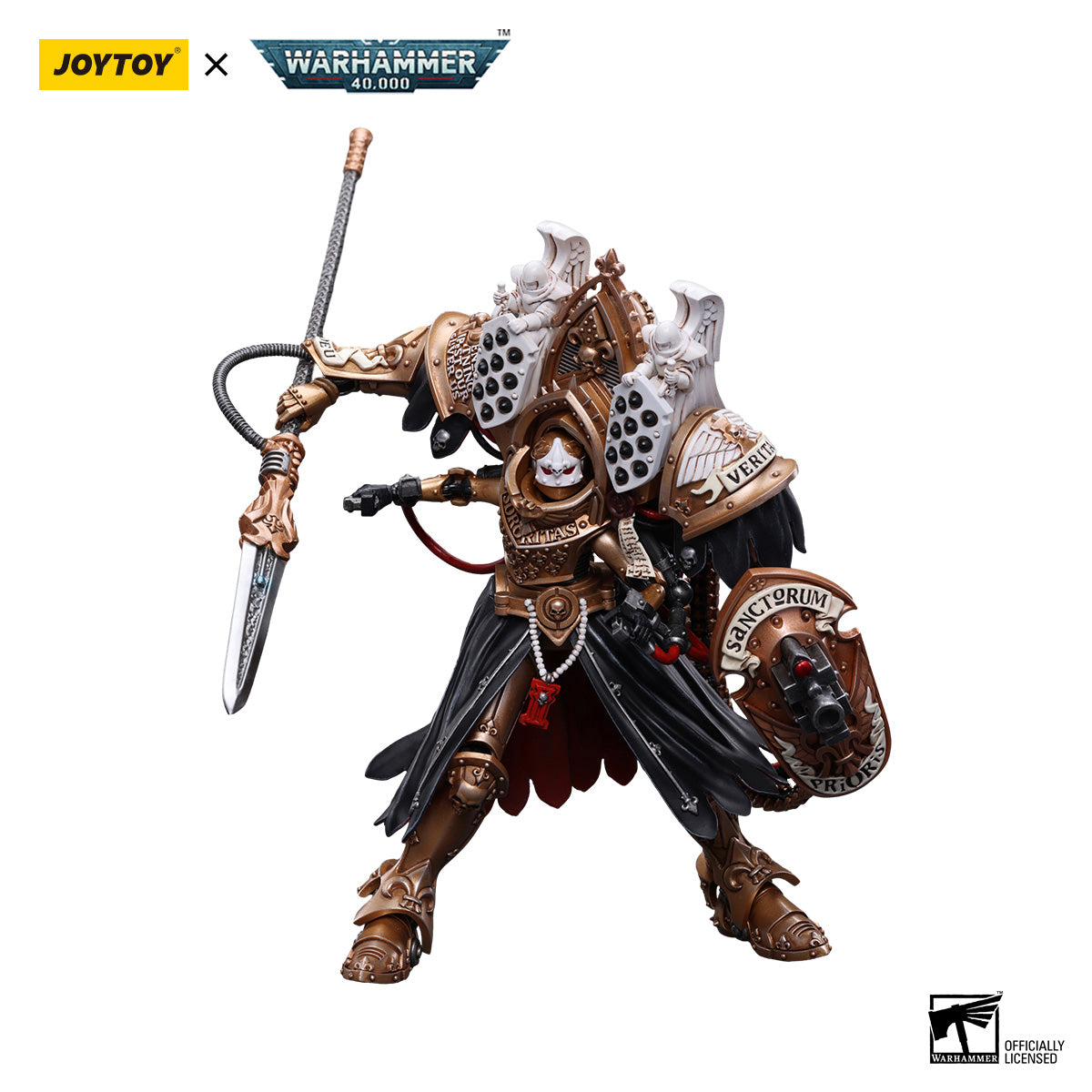 JOYTOY Warhammer 40K Adepta Sororitas Abbess Sanctorum Morvenn Vahl figure