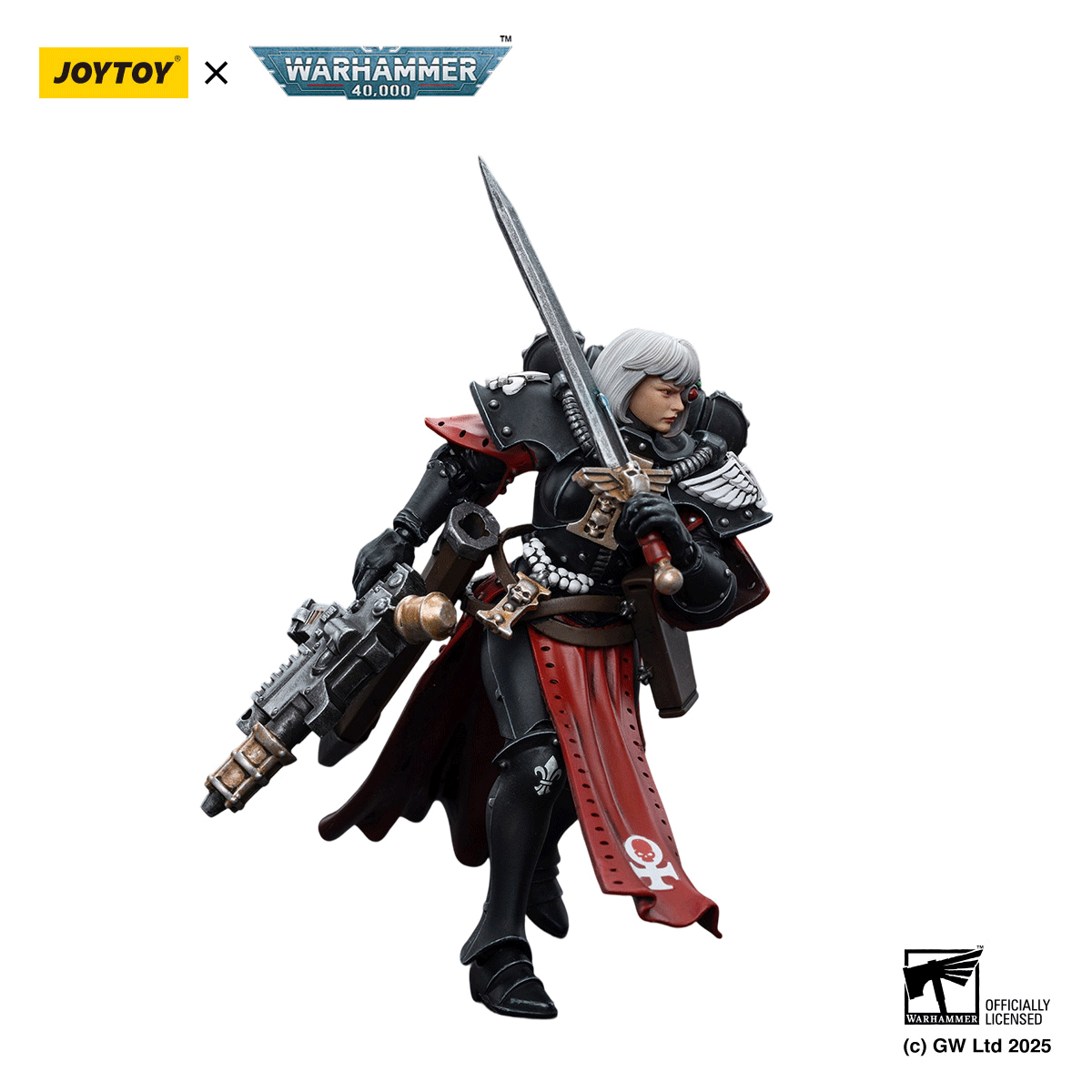 JOYTOY Warhammer 40K Adepta Sororitas Battle Sister Sister Superior Kassia figure