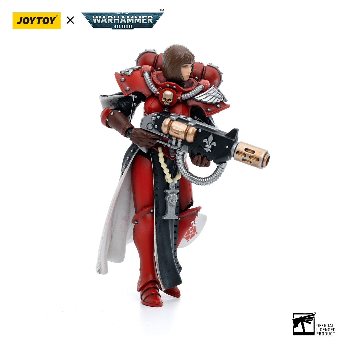 JOYTOY Warhammer 40K Adepta Sororitas Battle Sisters Order of the Bloody Rose Sister Lonell figure