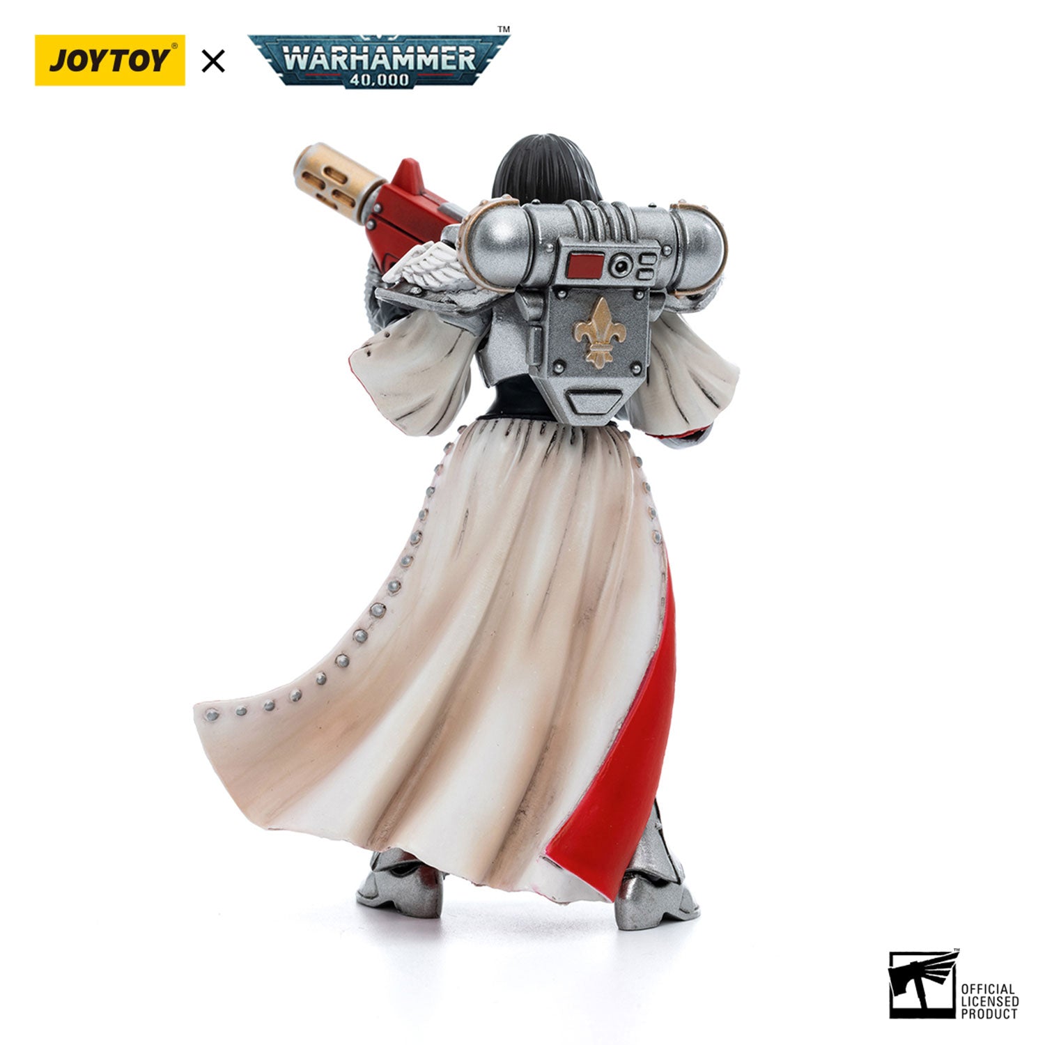 JOYTOY Warhammer 40K Adepta Sororitas Battle Sisters Order of the Argent Shroud Sister Irmengard figure