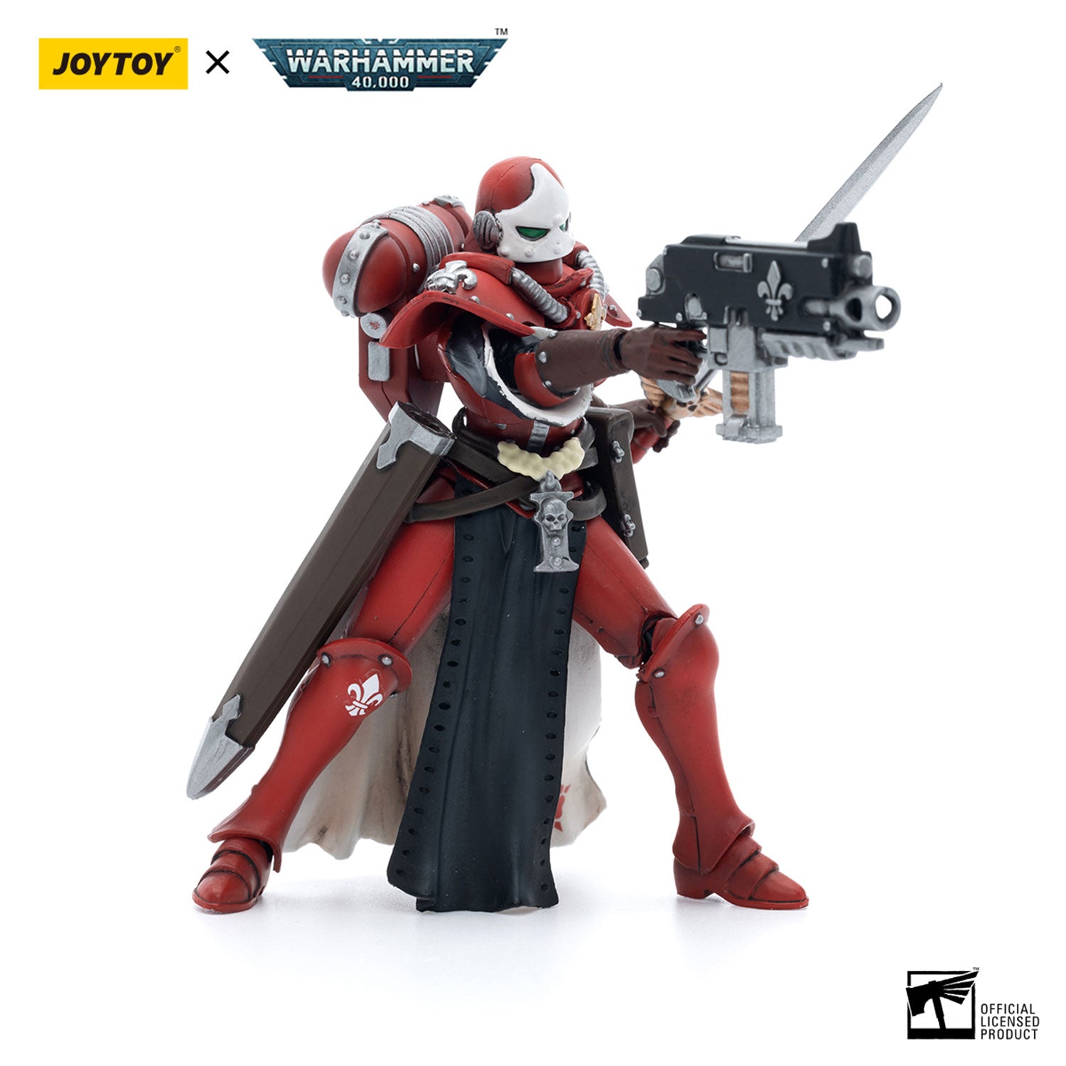 JOYTOY Warhammer 40K Adepta Sororitas Battle Sisters Order of the Bloody Rose Sister Superior Kamina figure