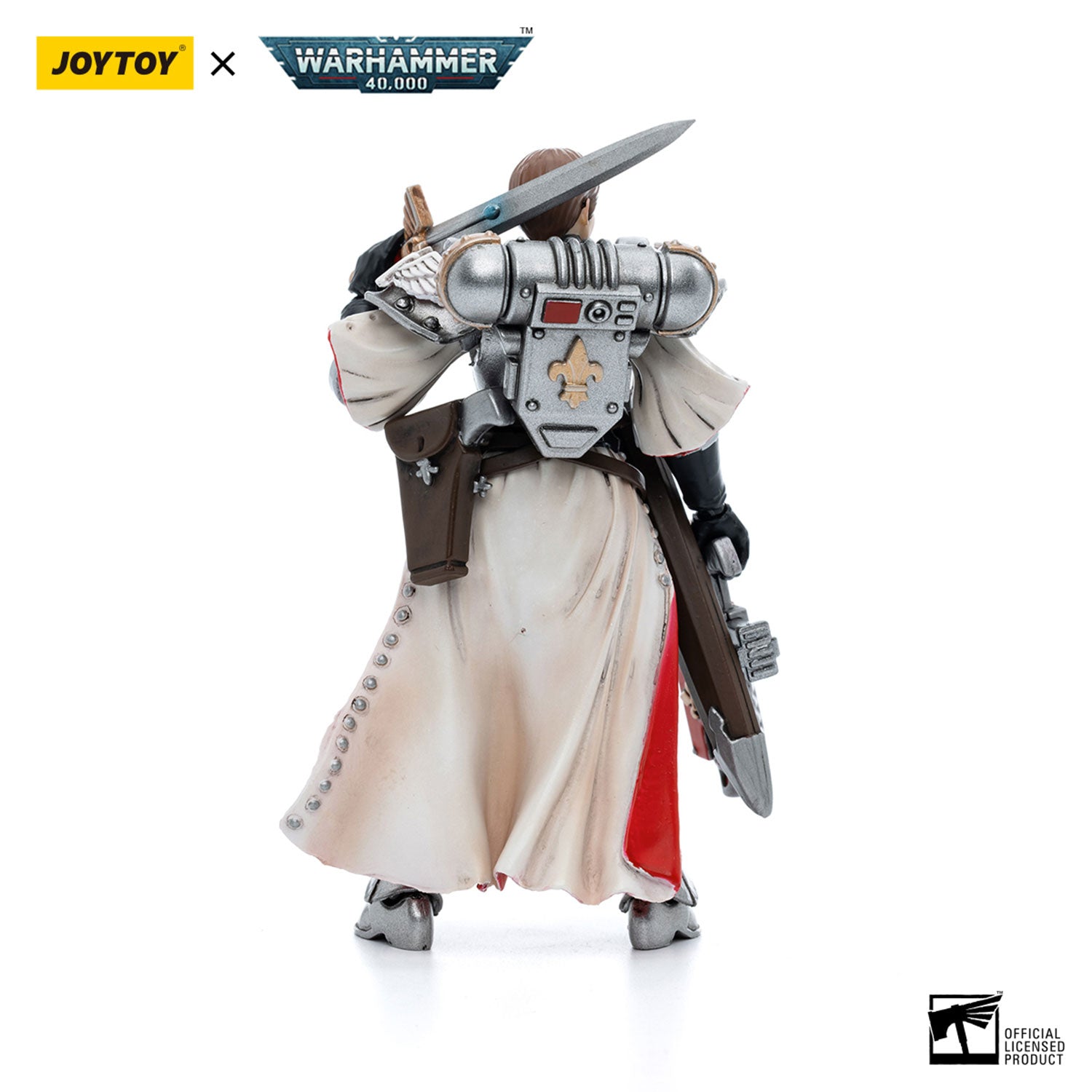 JOYTOY Warhammer 40K Adepta Sororitas Battle Sisters Order of the Argent Shroud Sister Superior Evinka figure