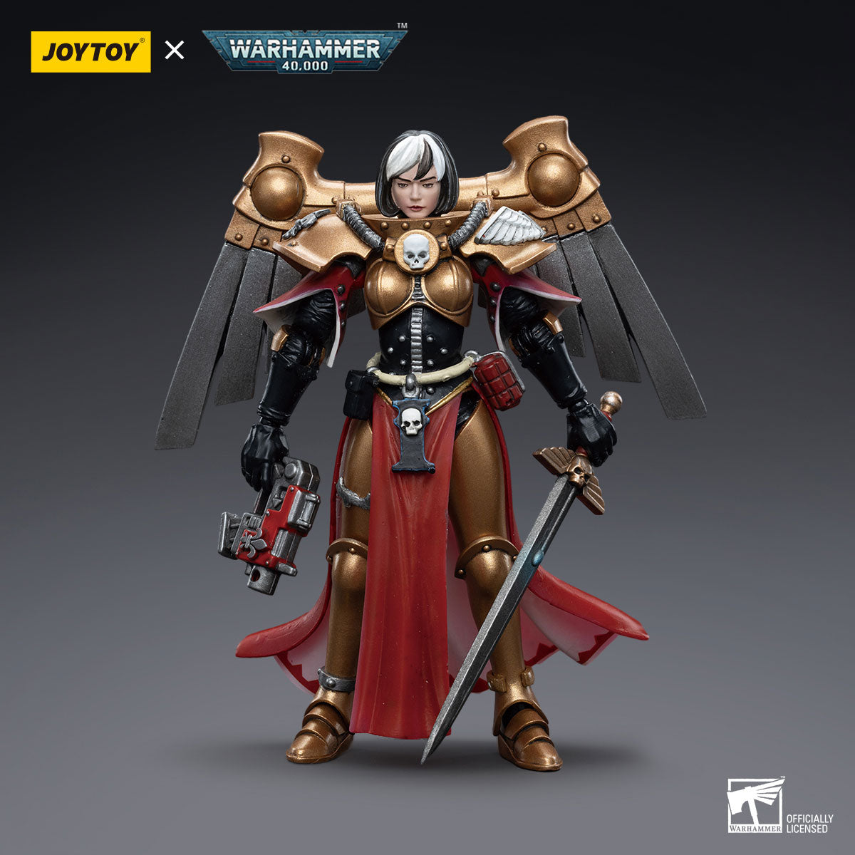 JOYTOY Warhammer 40K Adepta Sororitas Geminae Superia figure