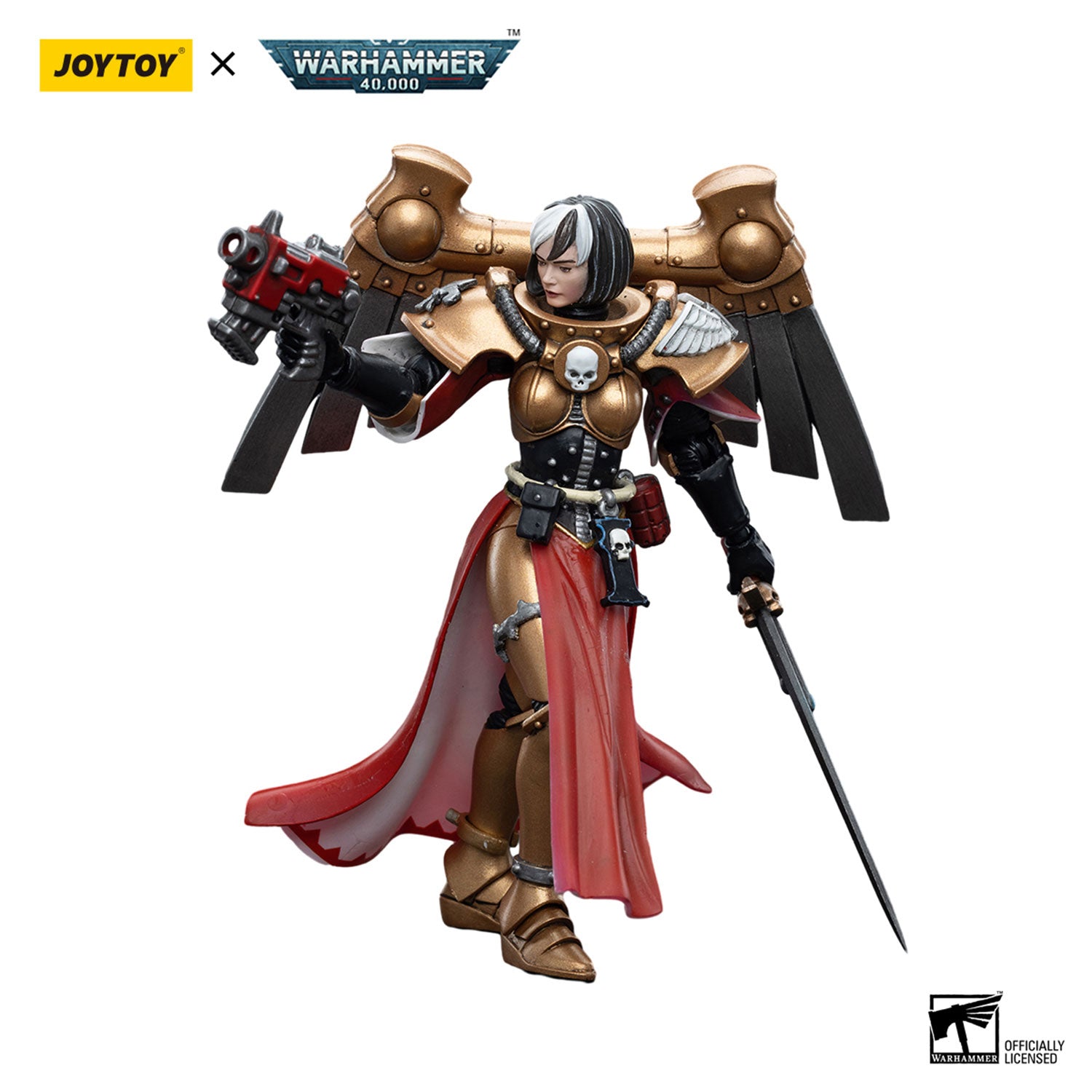 JOYTOY Warhammer 40K Adepta Sororitas Geminae Superia figure
