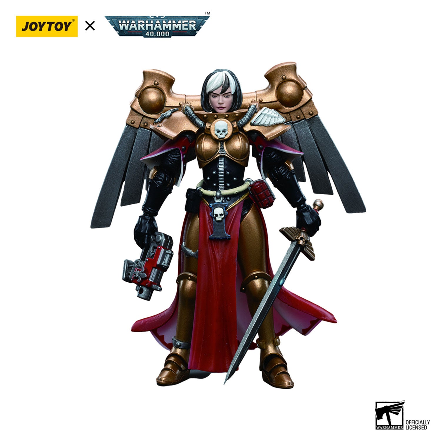 JOYTOY Warhammer 40K Adepta Sororitas Geminae Superia figure