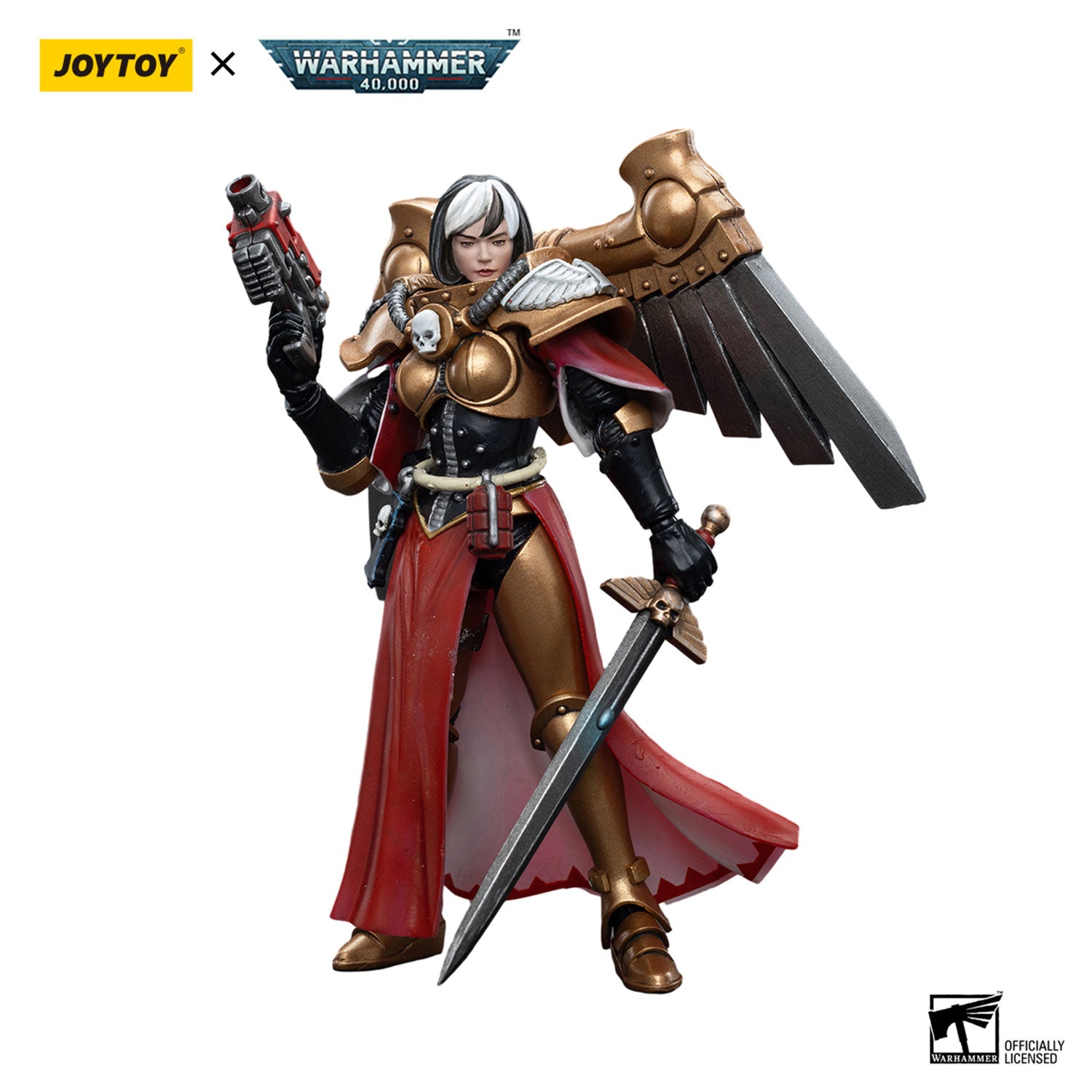 JOYTOY Warhammer 40K Adepta Sororitas Geminae Superia figure