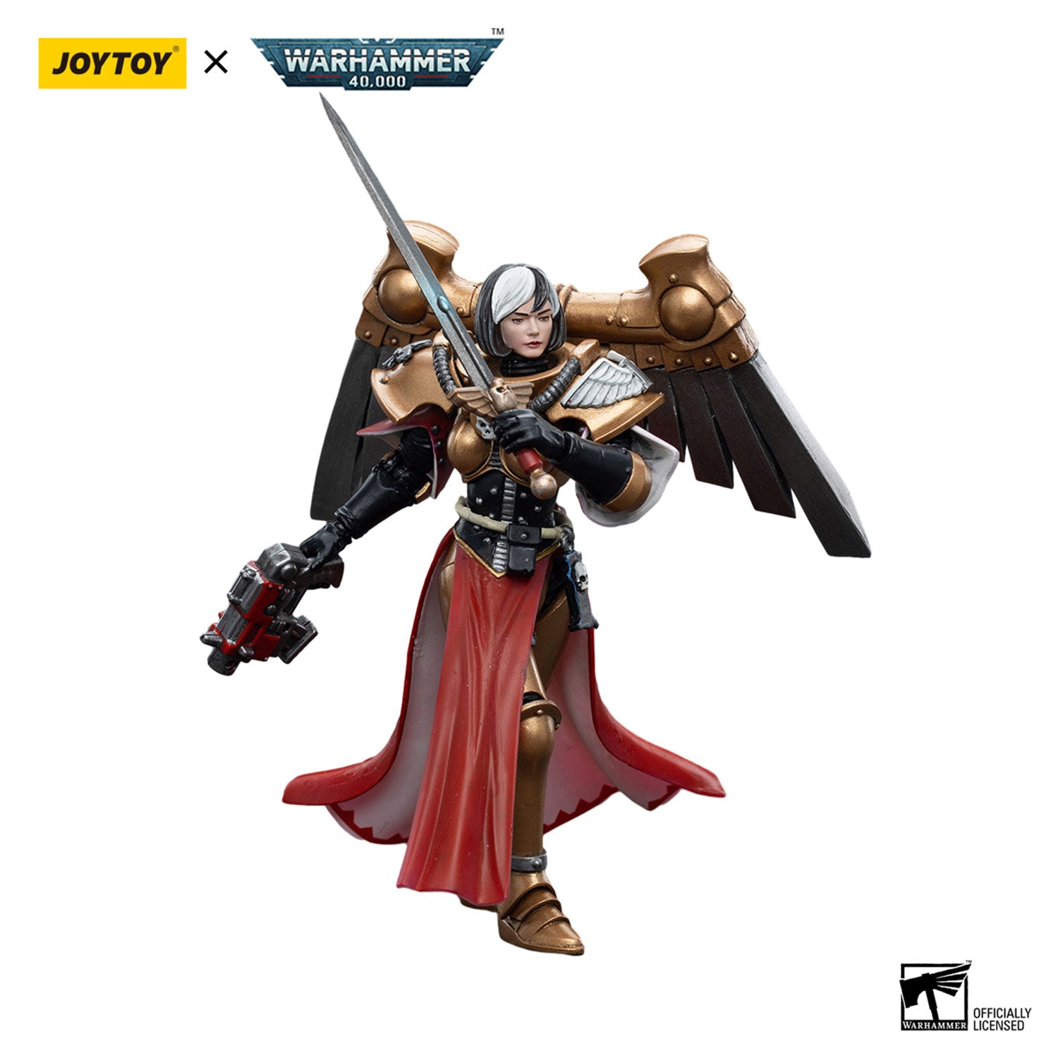 JOYTOY Warhammer 40K Adepta Sororitas Geminae Superia figure