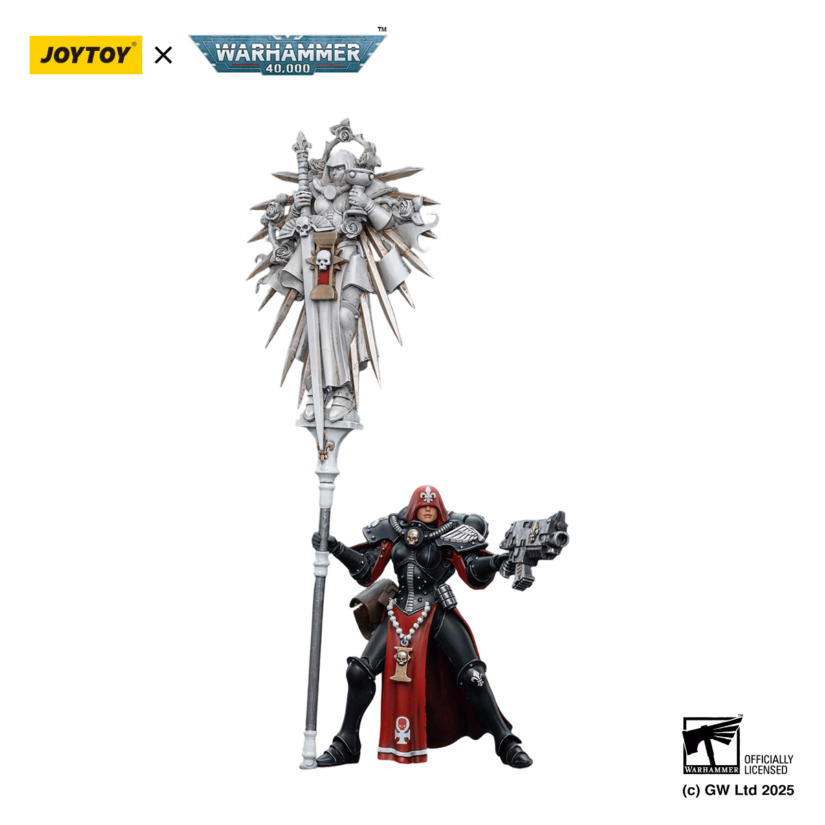 JOYTOY Warhammer 40K Adepta Sororitas lmagifier Sister Saelon figure