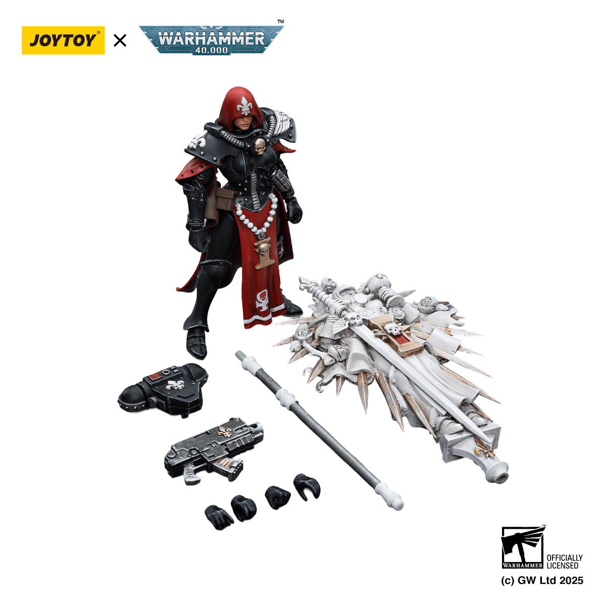 JOYTOY Warhammer 40K Adepta Sororitas lmagifier Sister Saelon figure