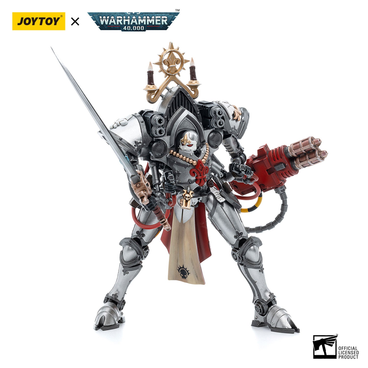 JOYTOY Warhammer 40K Adepta Sororitas Order of the Argent Shroud Paragon Warsuit Sister Collaen figure