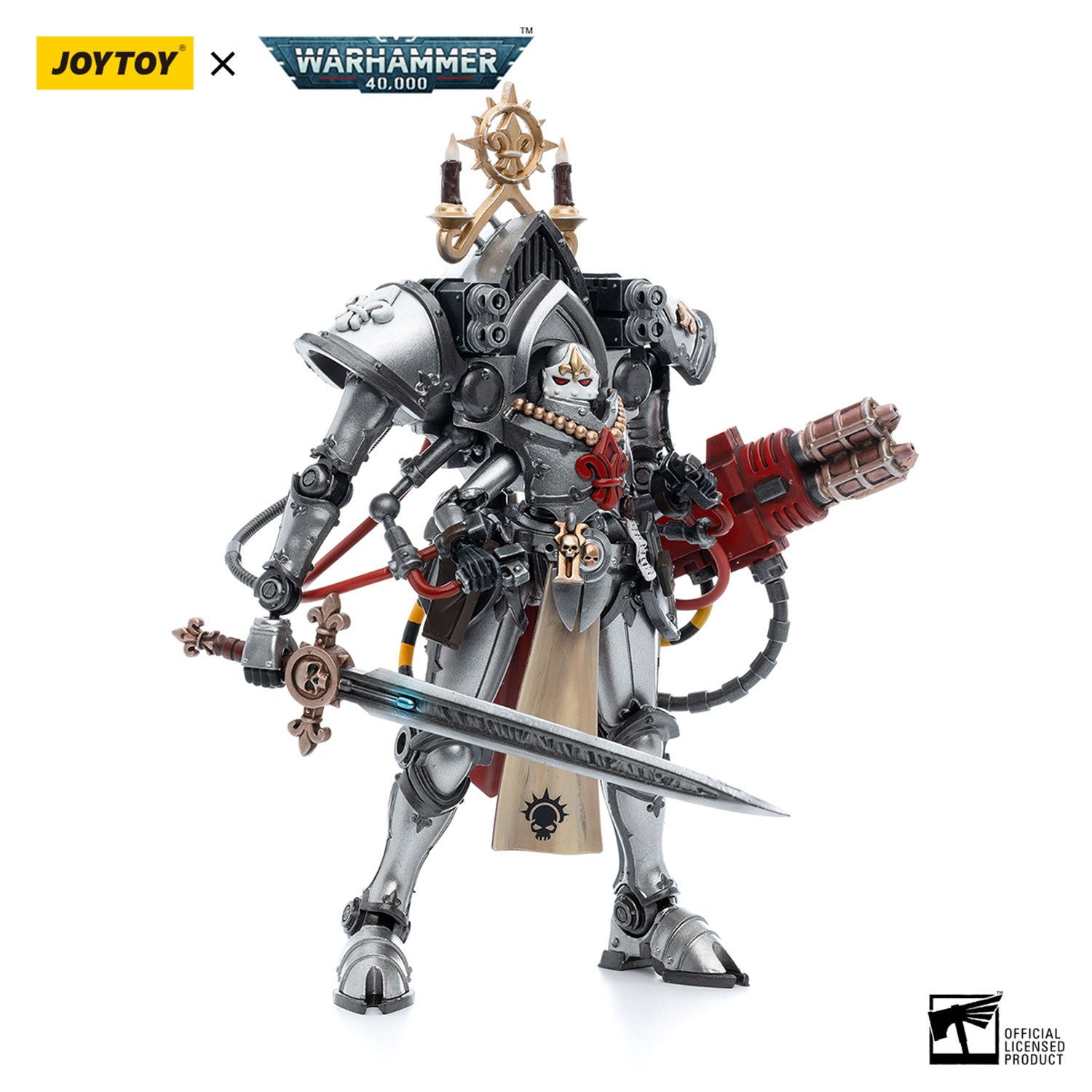 JOYTOY Warhammer 40K Adepta Sororitas Order of the Argent Shroud Paragon Warsuit Sister Collaen figure
