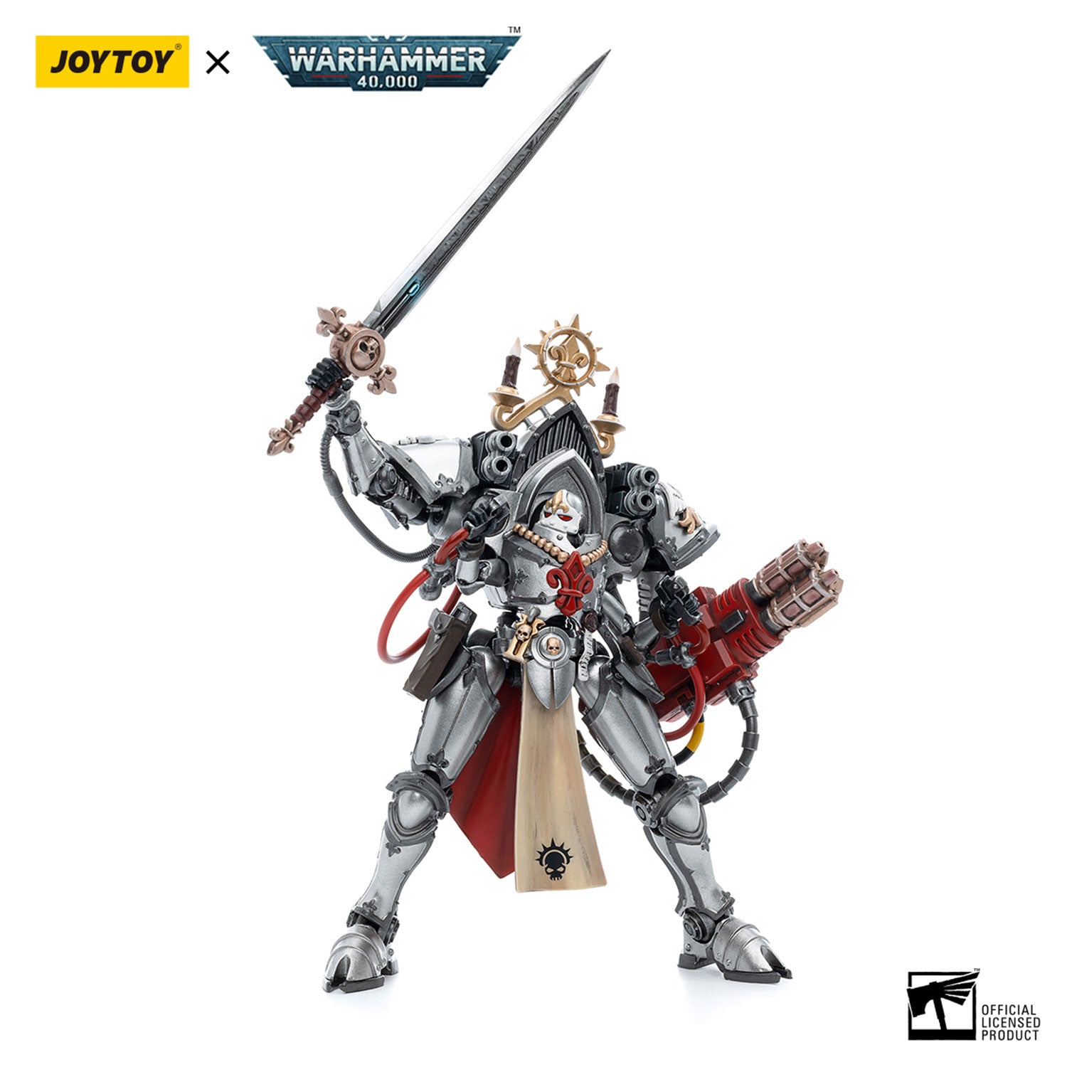 JOYTOY Warhammer 40K Adepta Sororitas Order of the Argent Shroud Paragon Warsuit Sister Collaen figure