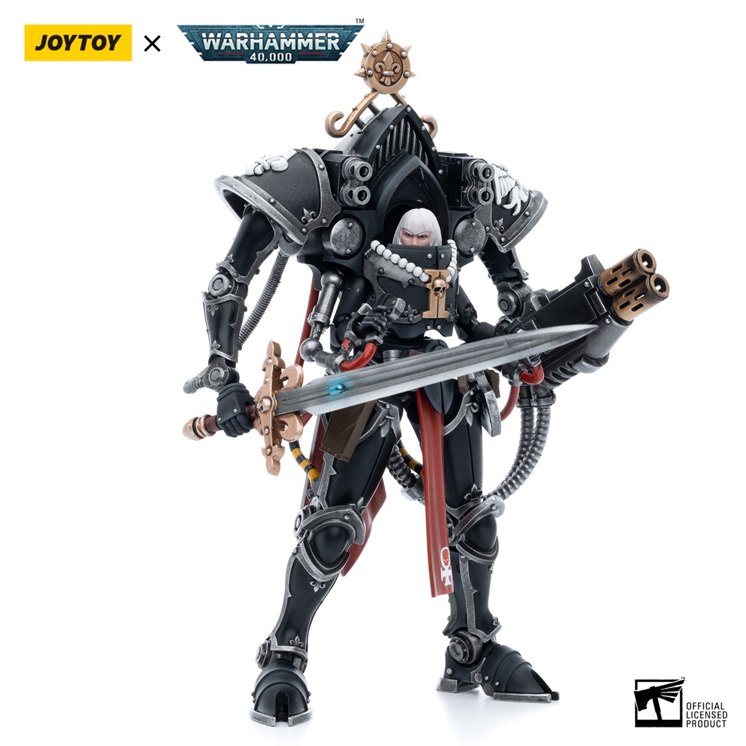 JOYTOY Warhammer 40K Adepta Sororitas Paragon Warsuit Sister Aedita figure