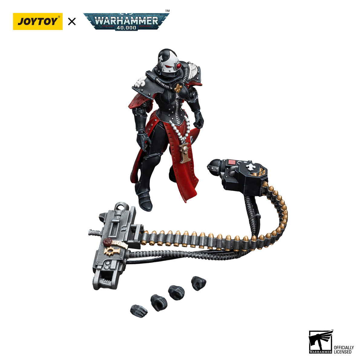 JOYTOY Warhammer 40K Adepta Sororitas Retributor figure