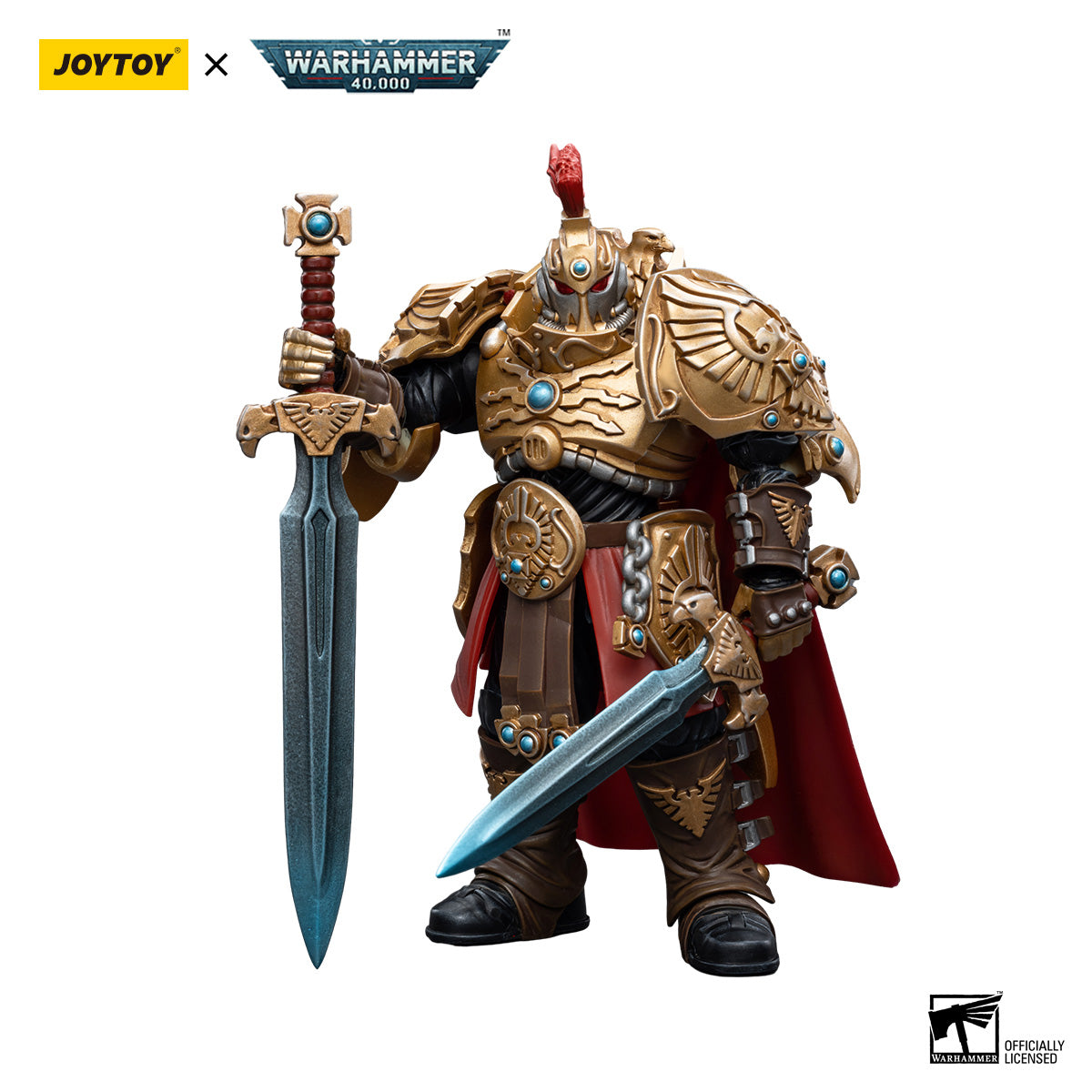 JOYTOY Warhammer 40K Adeptus Custodes Blade Champion figure