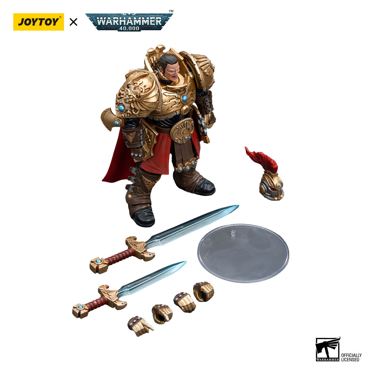 JOYTOY Warhammer 40K Adeptus Custodes Blade Champion figure