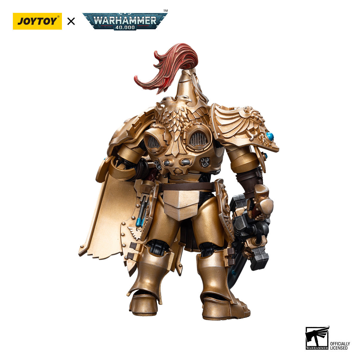 JOYTOY Warhammer 40K Adeptus Custodes Custodian Guard figure
