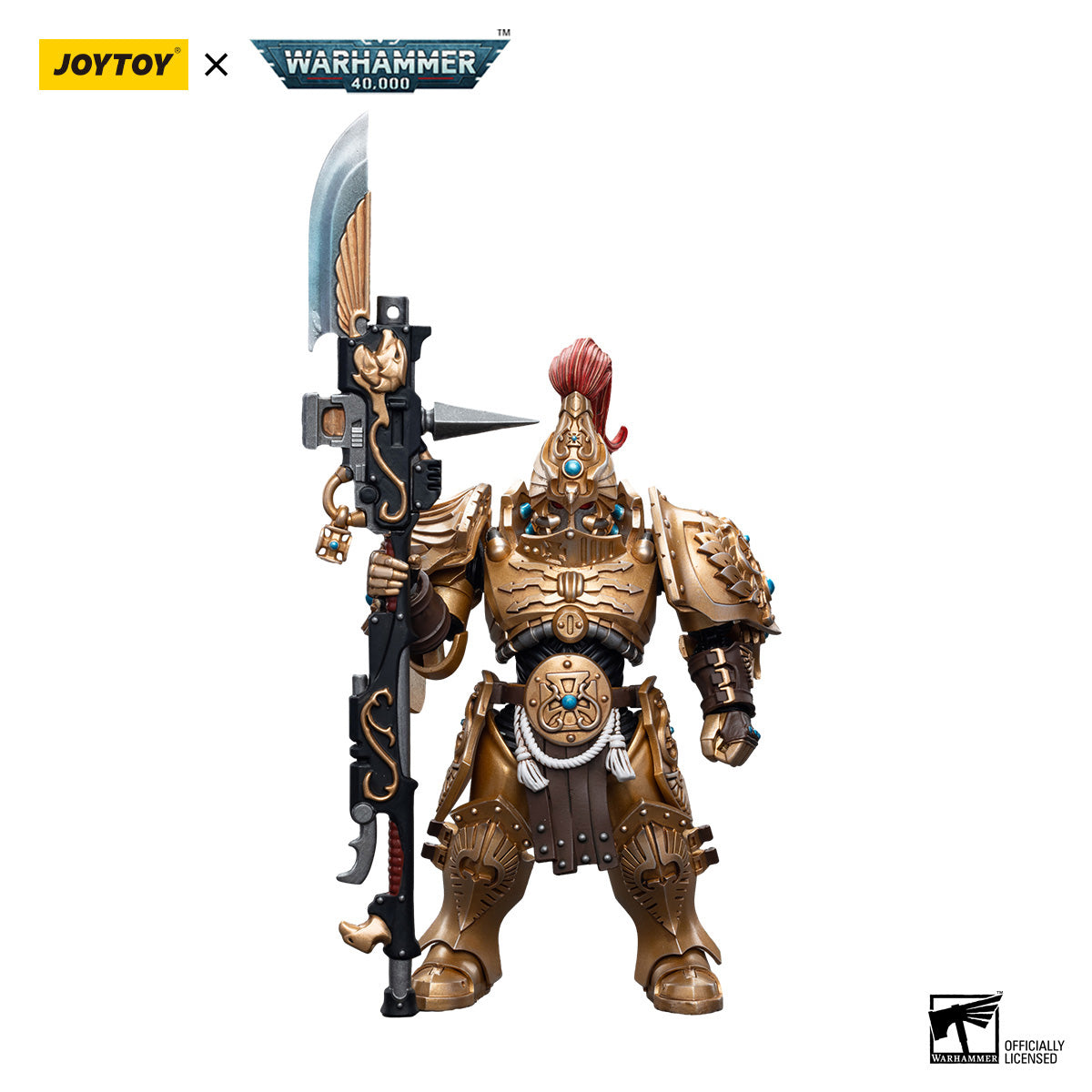 JOYTOY Warhammer 40K Adeptus Custodes Custodian Guard figure