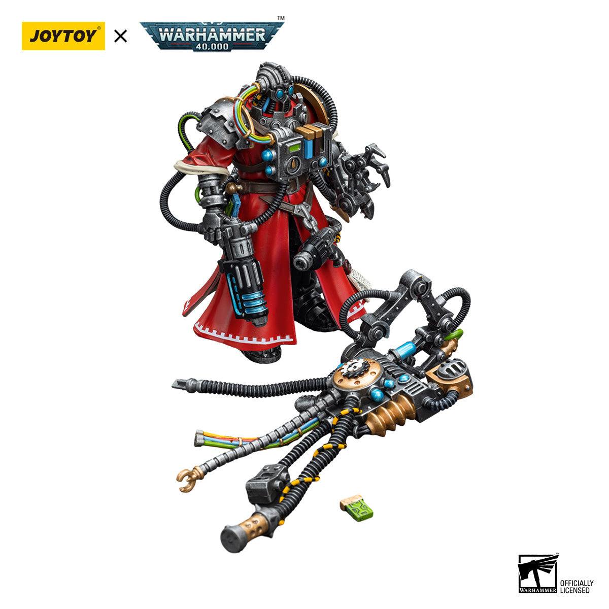JOYTOY Warhammer 40K Adeptus Mechanicus Cybernetica Datasmith figure