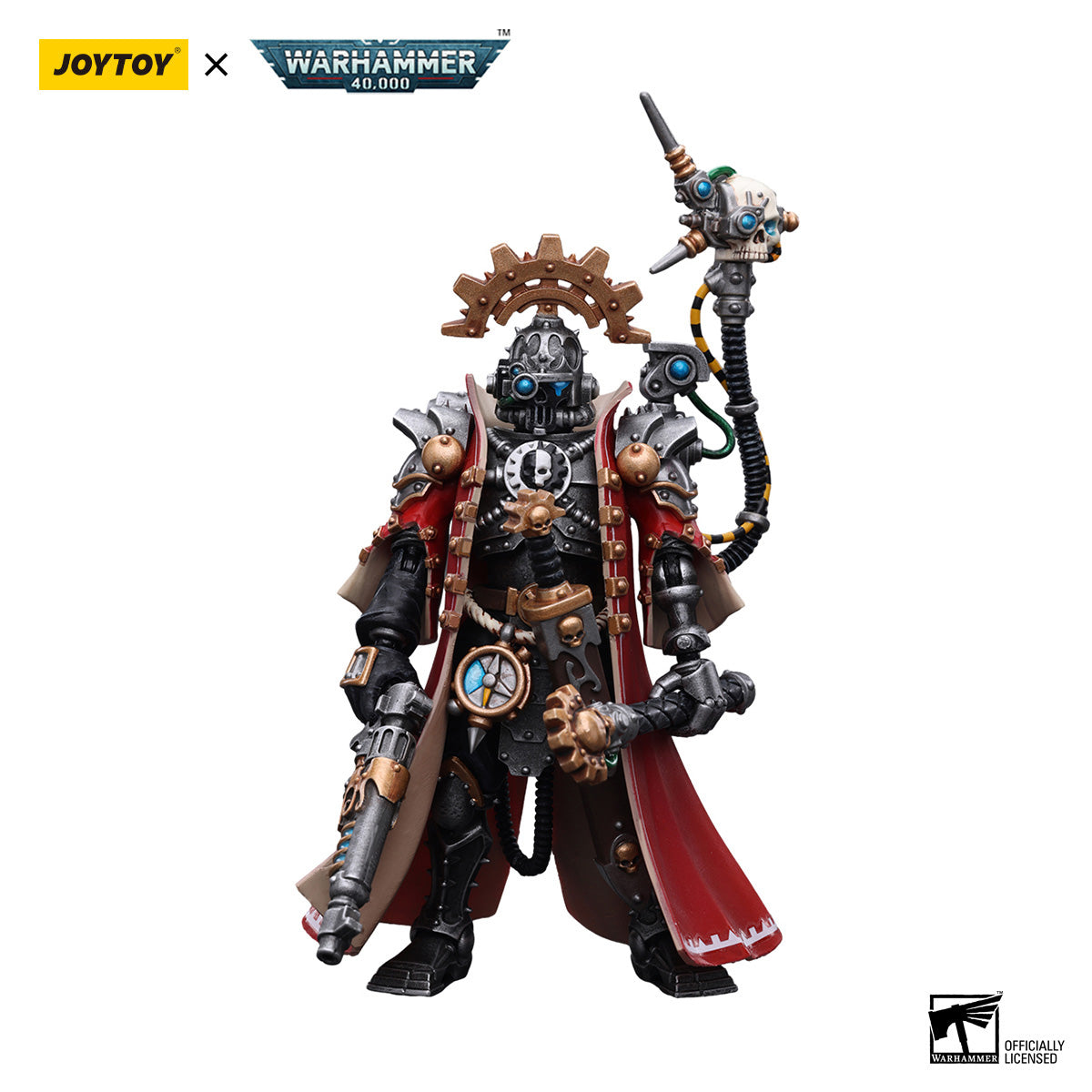 JOYTOY Warhammer 40K Adeptus Mechanicus Skitarii Marshal figure