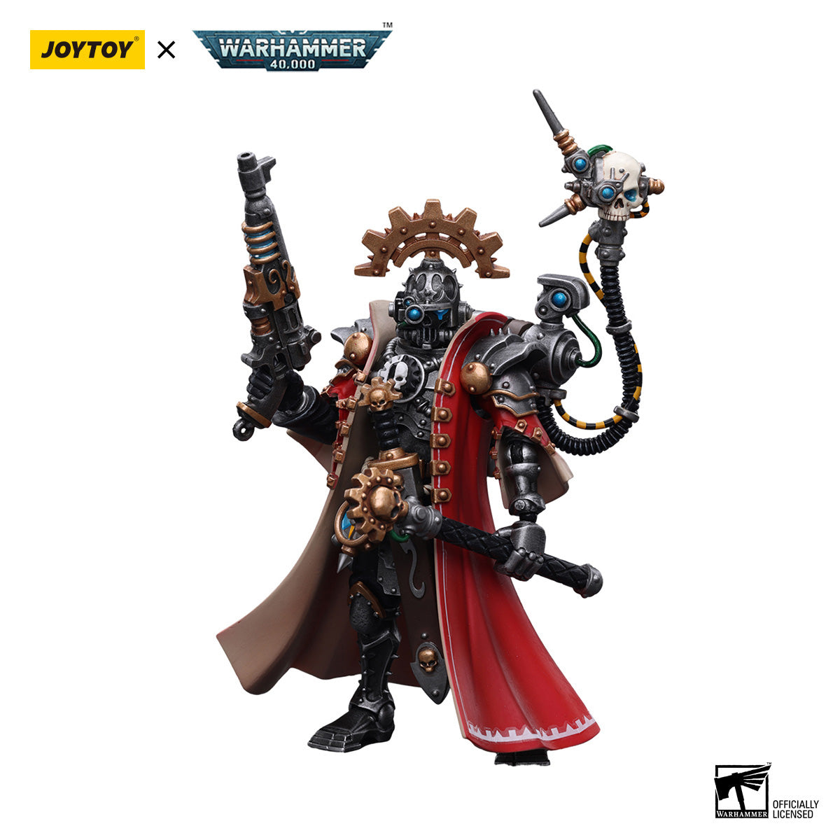 JOYTOY Warhammer 40K Adeptus Mechanicus Skitarii Marshal figure
