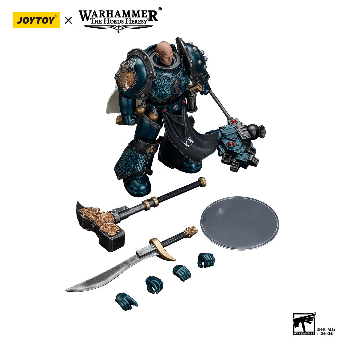 JOYTOY Horus Heresy Alpha Legion Harrowmaster Armillus Dynat figure