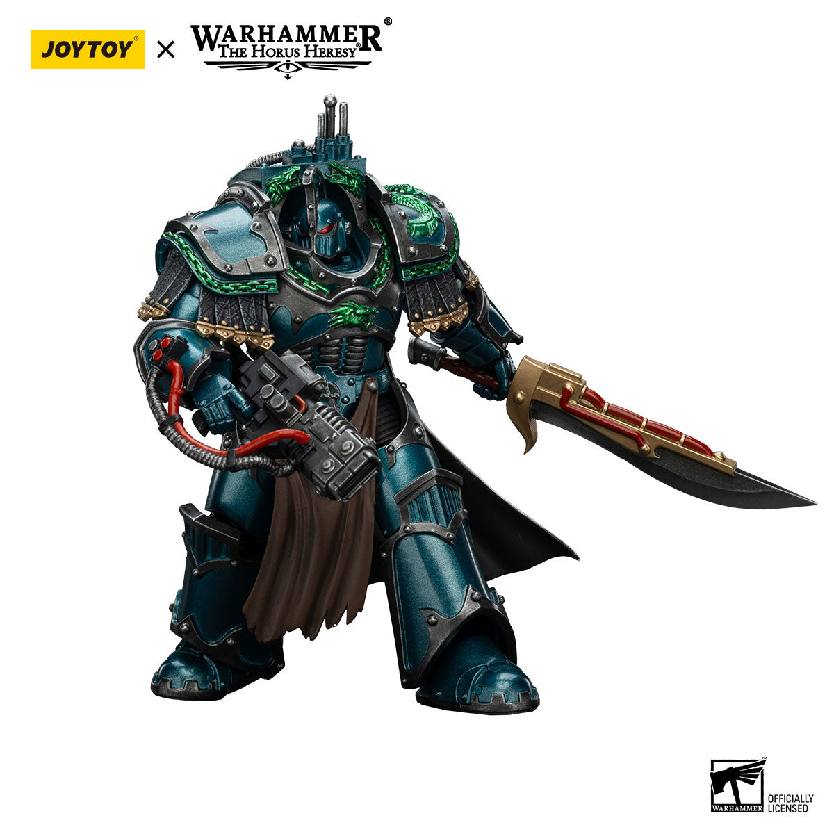 JOYTOY Horus Heresy Alpha Legion Legion Praetor in Cataphractii Terminator Armour figure